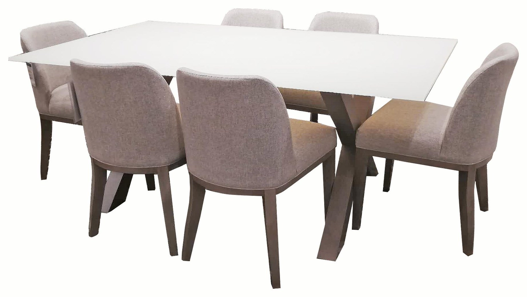 Dinec TDGL PKGDITDGL570 7Pc. Dining set | Upper Room Home Furnishings ...