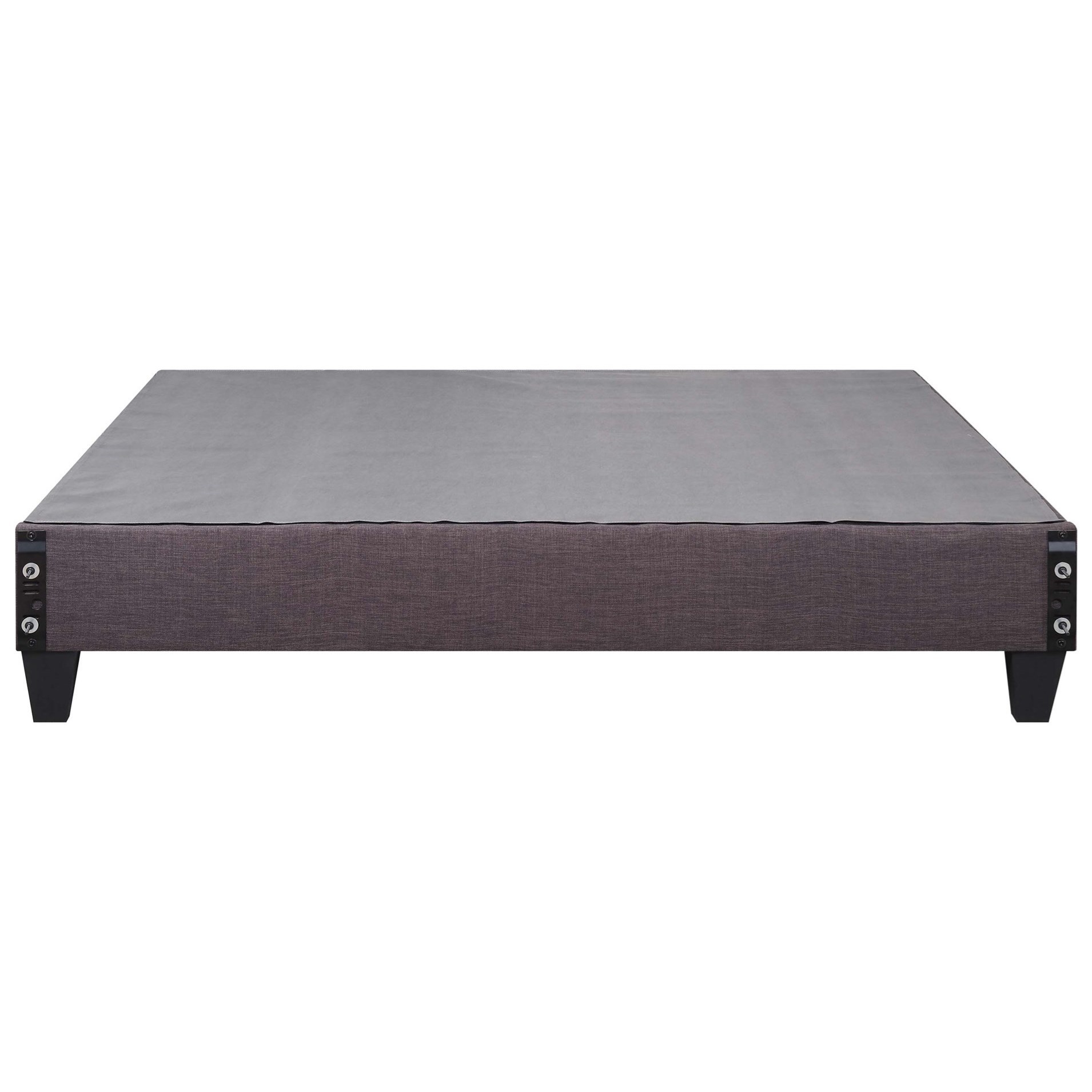 Elements Abby King Platform Bed in Polyester Fabric Royal Furniture