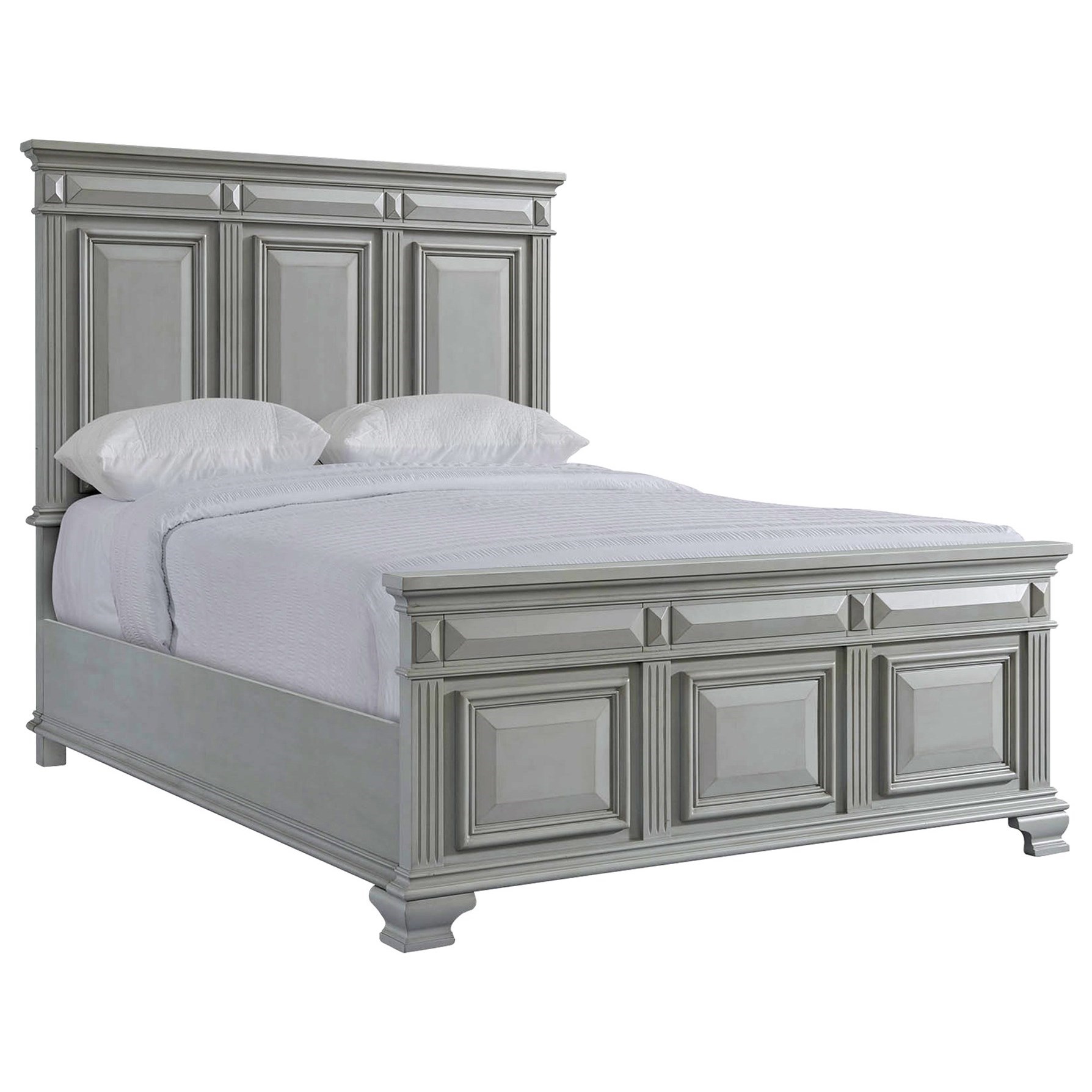 Elements International Calloway Traditional Queen Headboard and