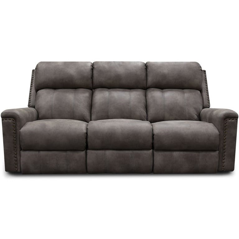England EZ1C00 Power Reclining Sofa with Power Tilt Headrests and Nails
