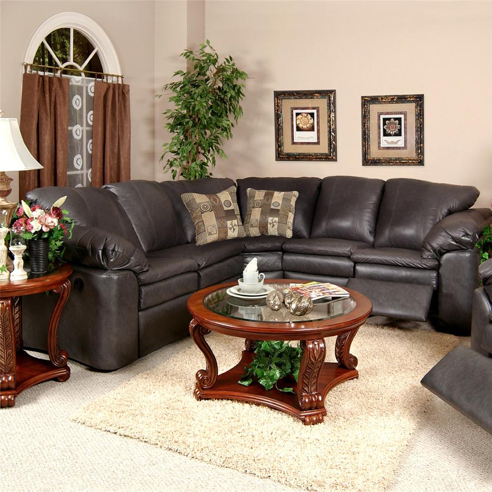 England Lackawanna Sectional Sofa AHFA Reclining Sectional Sofas