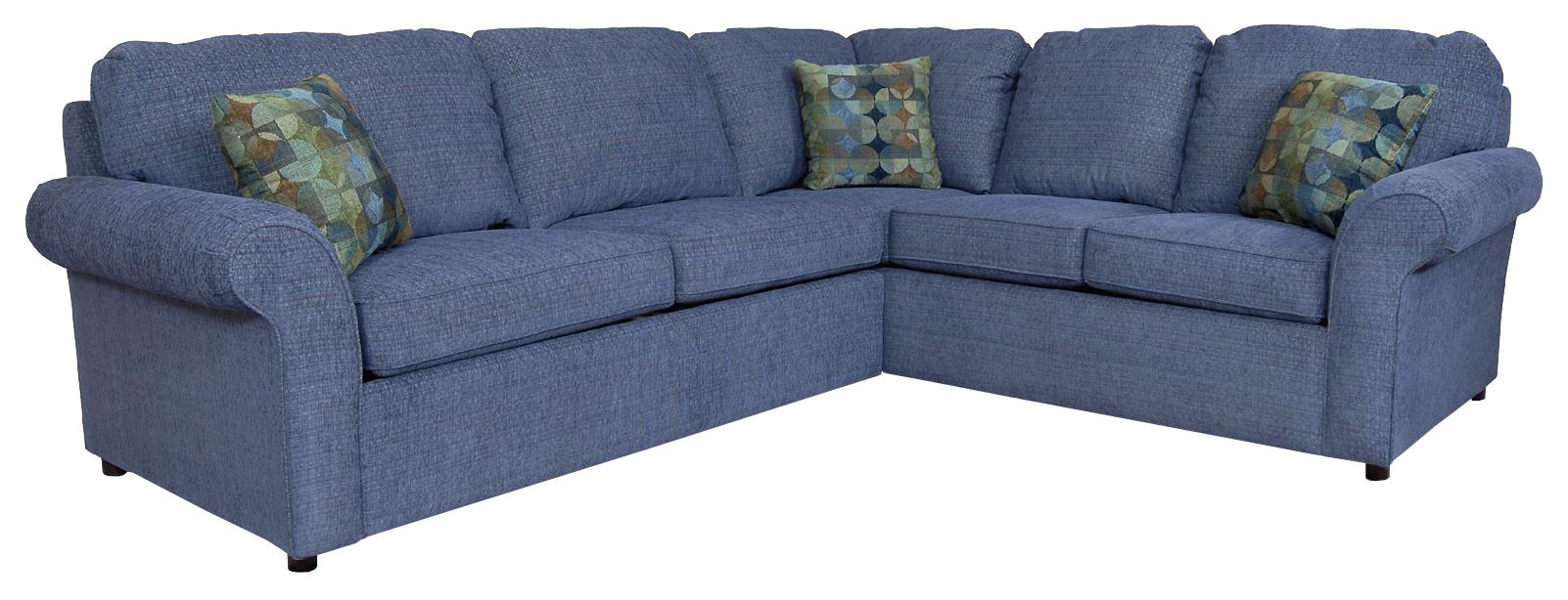 England Malibu 45 Seat Corner Sectional Sofa Dunk & Bright Furniture Sectional Sofas