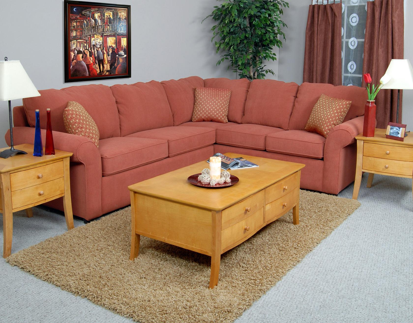 England Malibu 45 Seat Corner Sectional Sofa Dunk & Bright Furniture