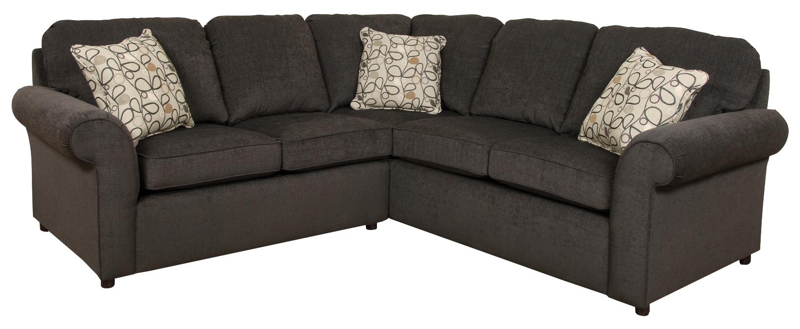 England Malibu 45 Seat Corner Sectional with Sleeper Find Your Furniture Sectional Sofas