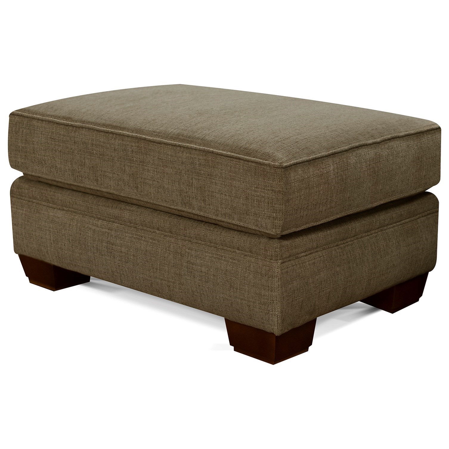 England Monroe Traditional Upholstered Ottoman | A1 Furniture ...
