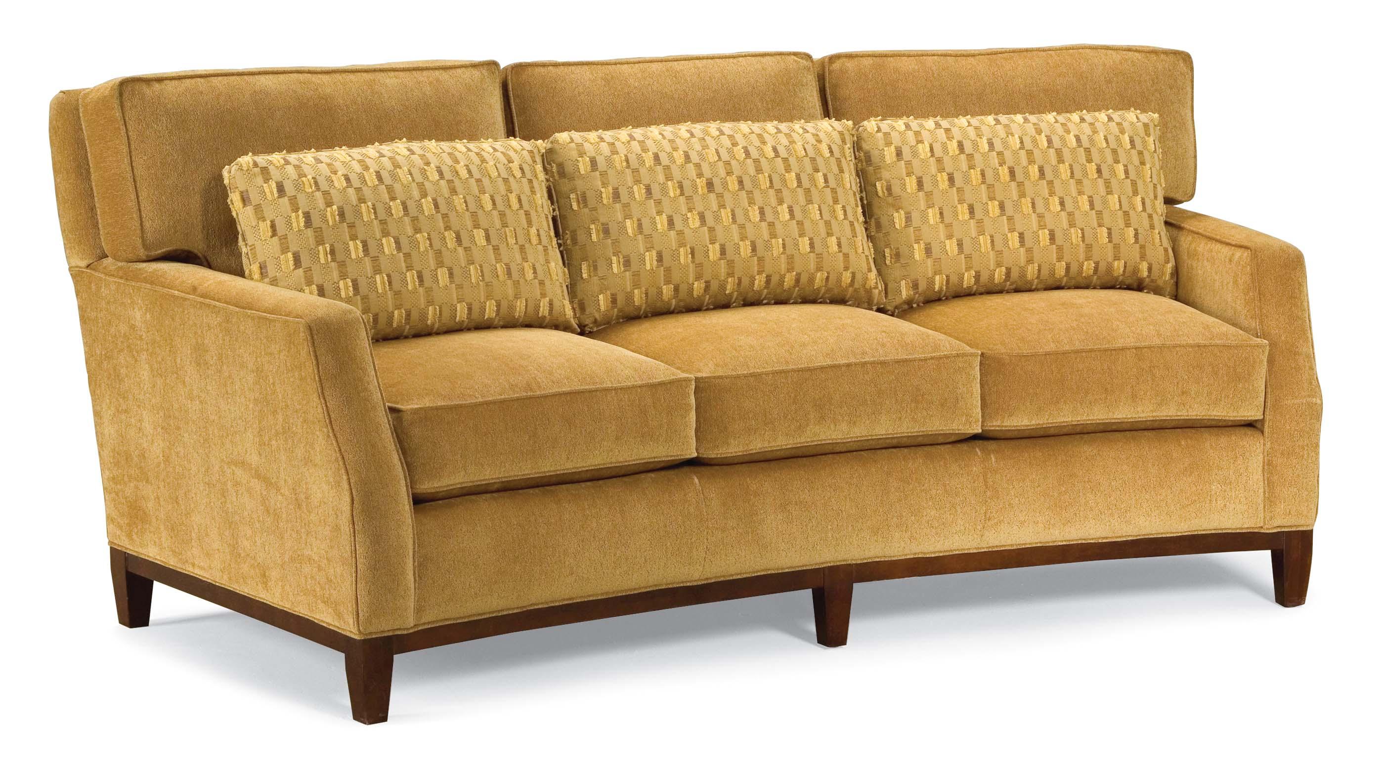 Fairfield 2758 Curved Conversation Sofa AHFA Conversation Sofa