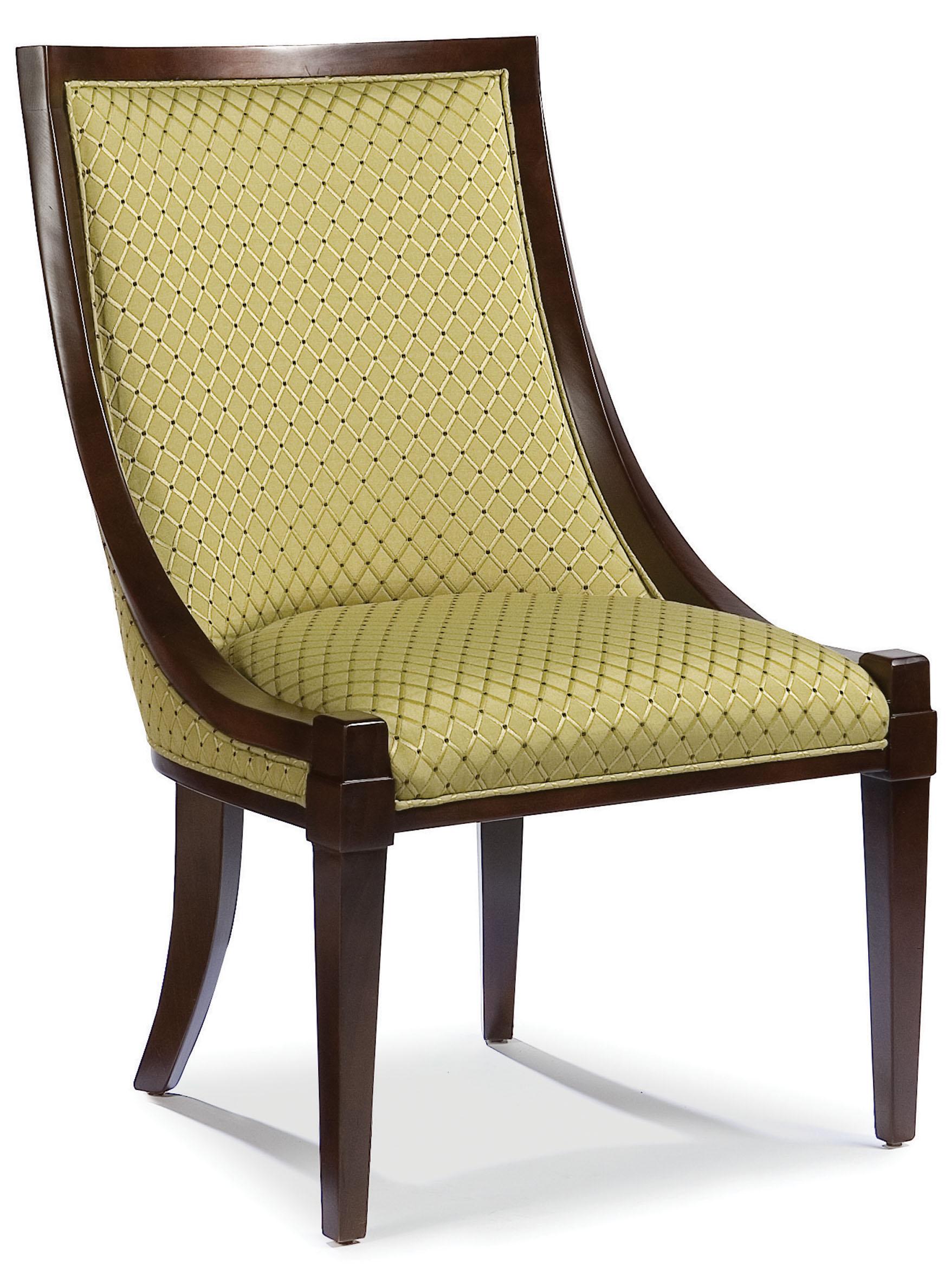 Fairfield Chairs 147601 Lounge Back Exposed Wood Chair Upper Room