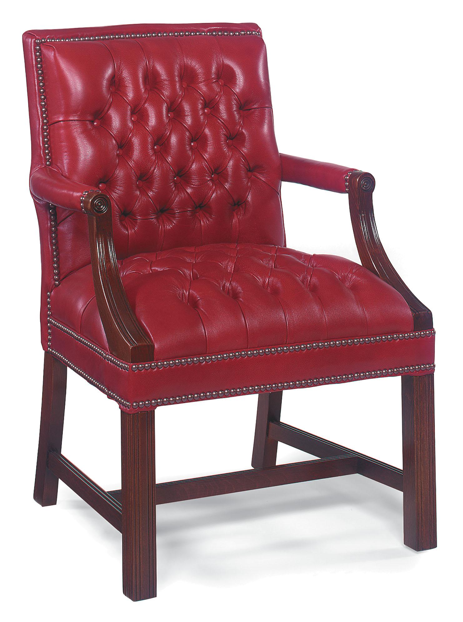Fairfield Chairs Button Tufted Lounge Chair with Nailhead Trim