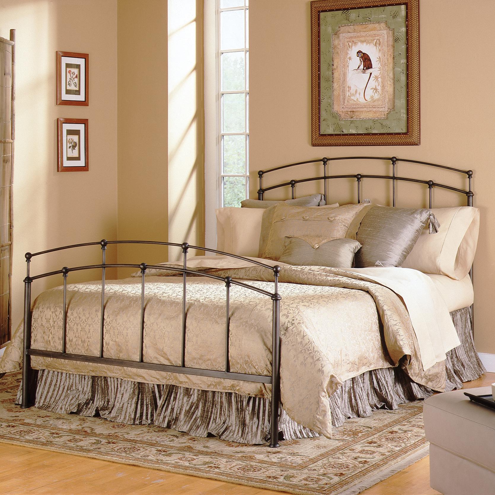 Fashion Bed Group Metal Beds Queen Fenton Duo Panel ...