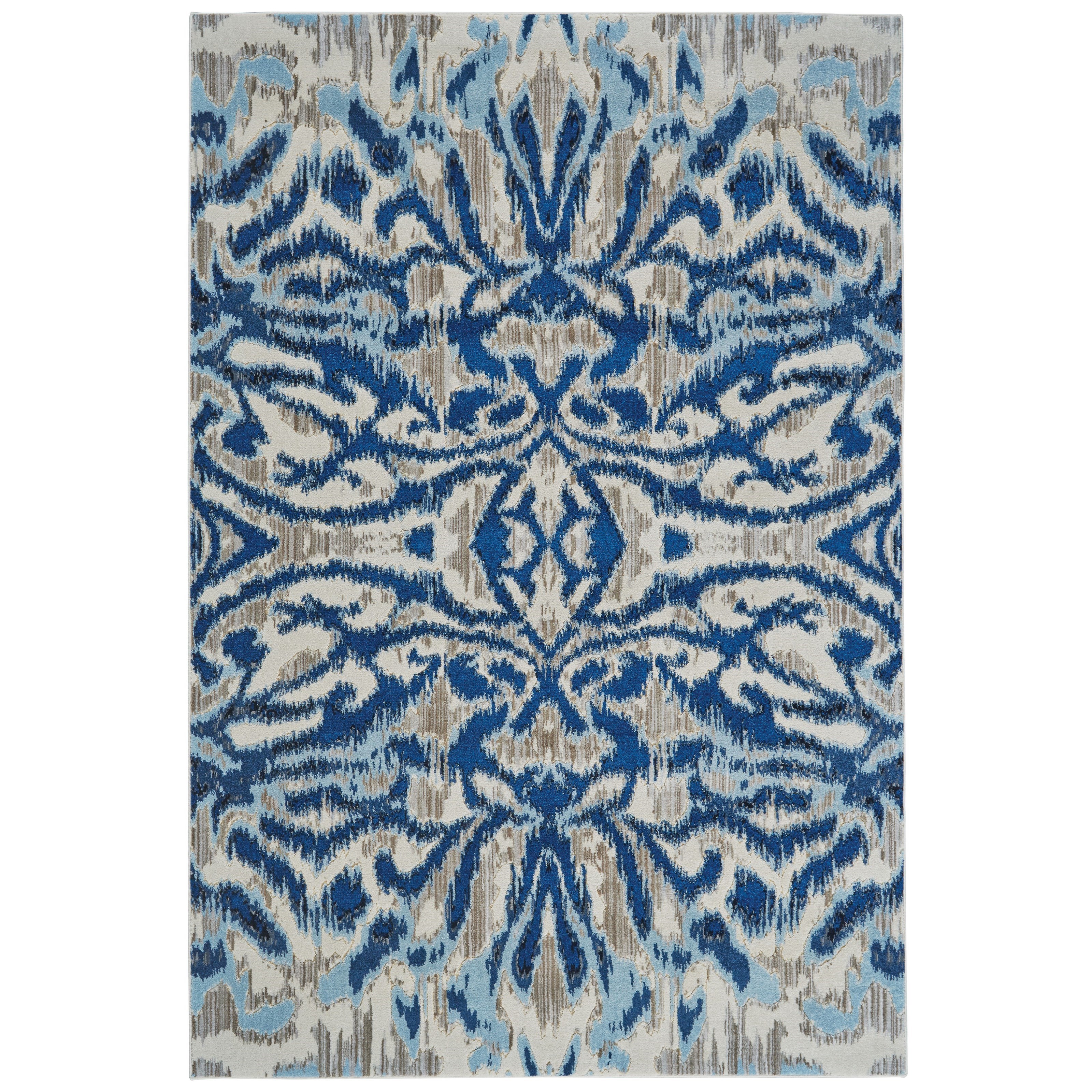 Feizy Rugs Milton Blue Haze 7'10" x 11' Area Rug Sprintz Furniture