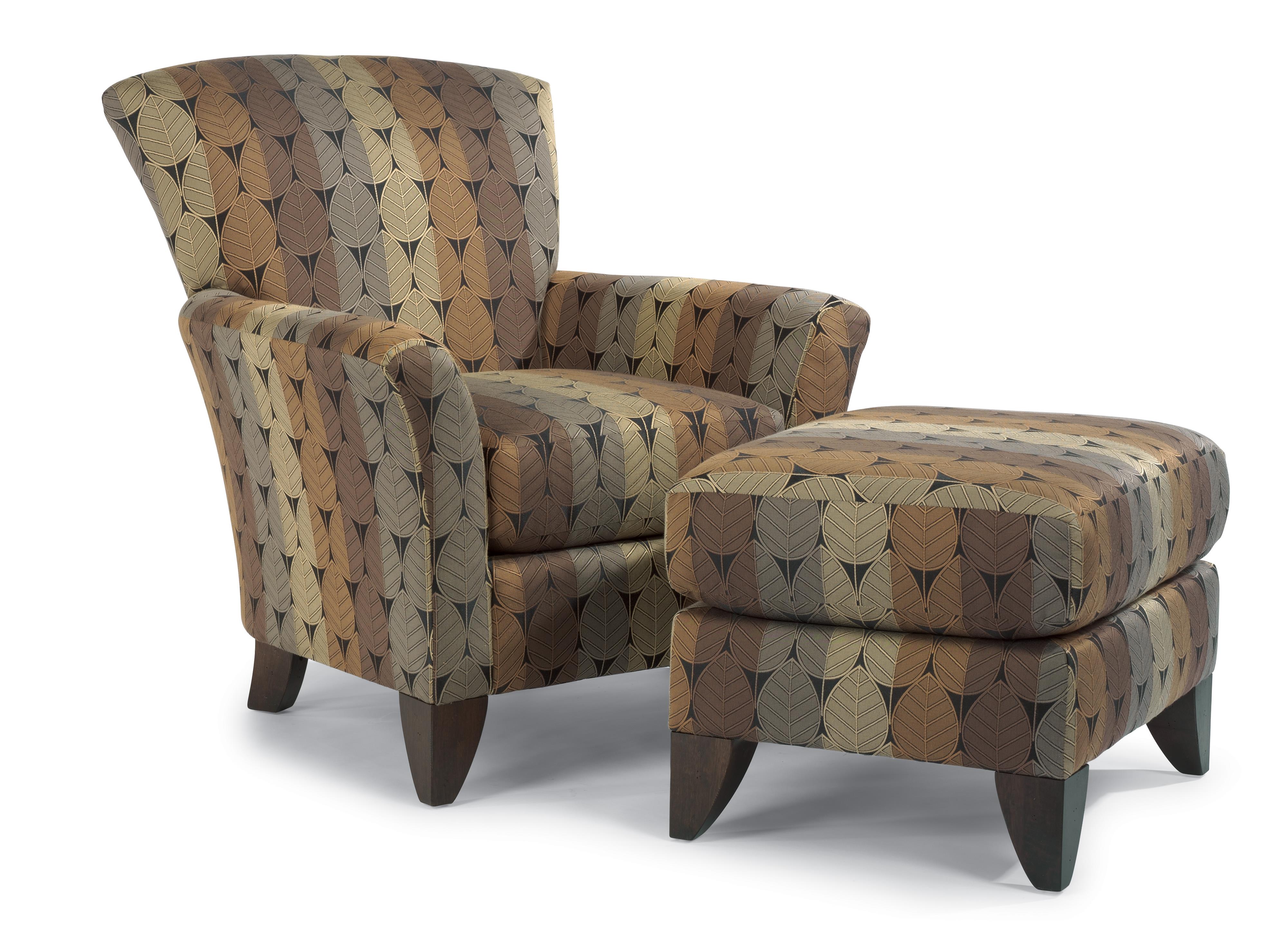 Flexsteel Accents Jupiter Chair and Ottoman Set Flexsteel Accents Jupiter Chair and Ottoman Set