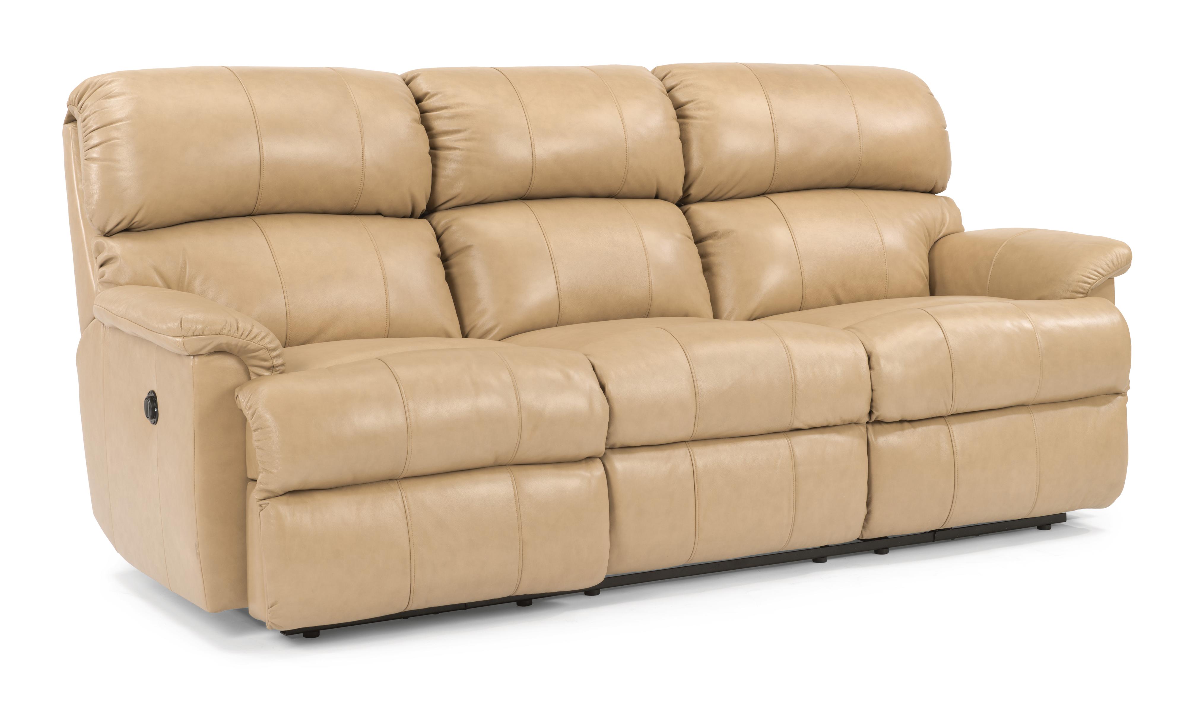 Flexsteel Chicago Power Reclining Sofa Sheely's Furniture & Appliance
