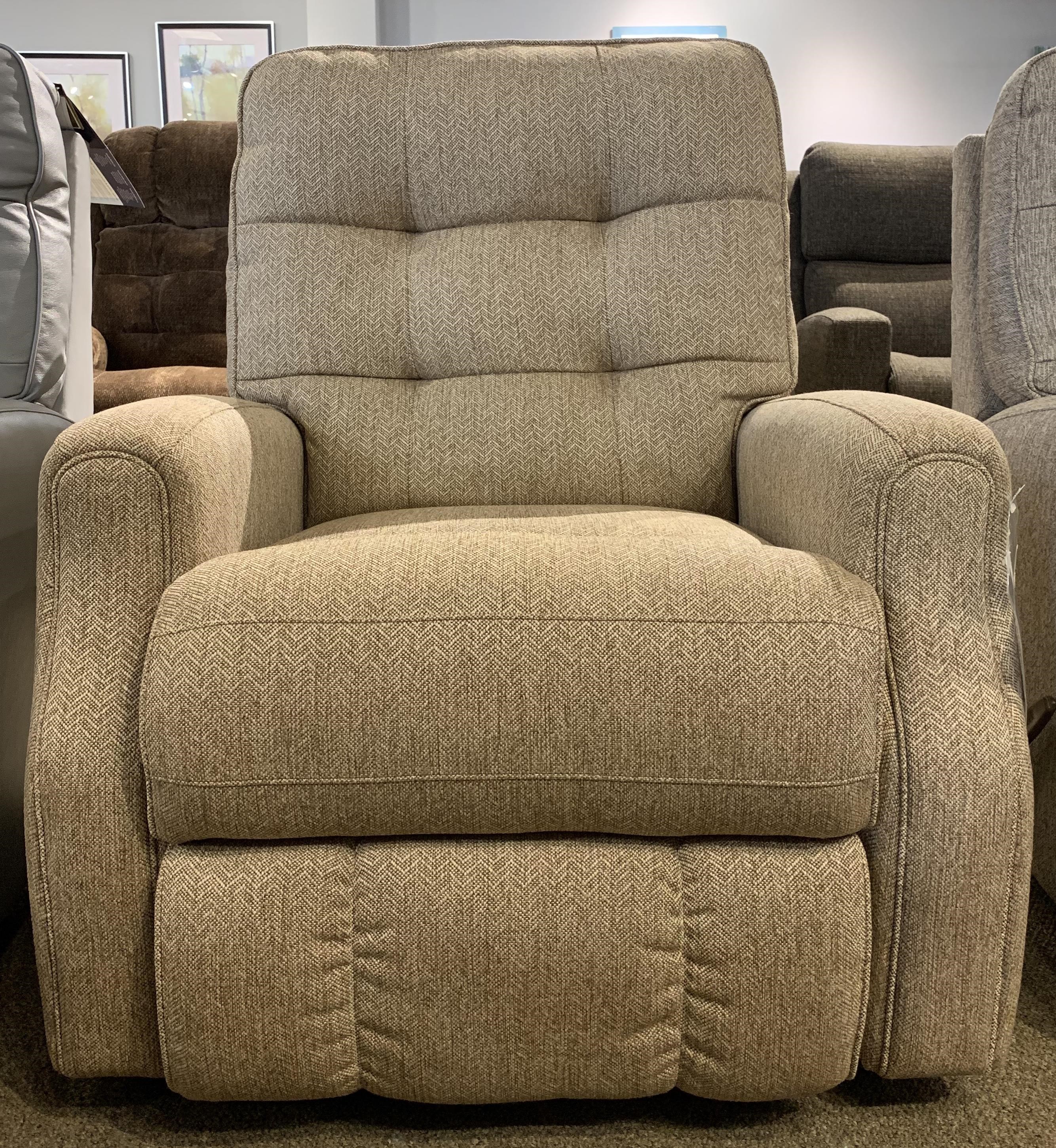 Flexsteel Devon Manual Rocker Recliner with Tufting | Howell Furniture