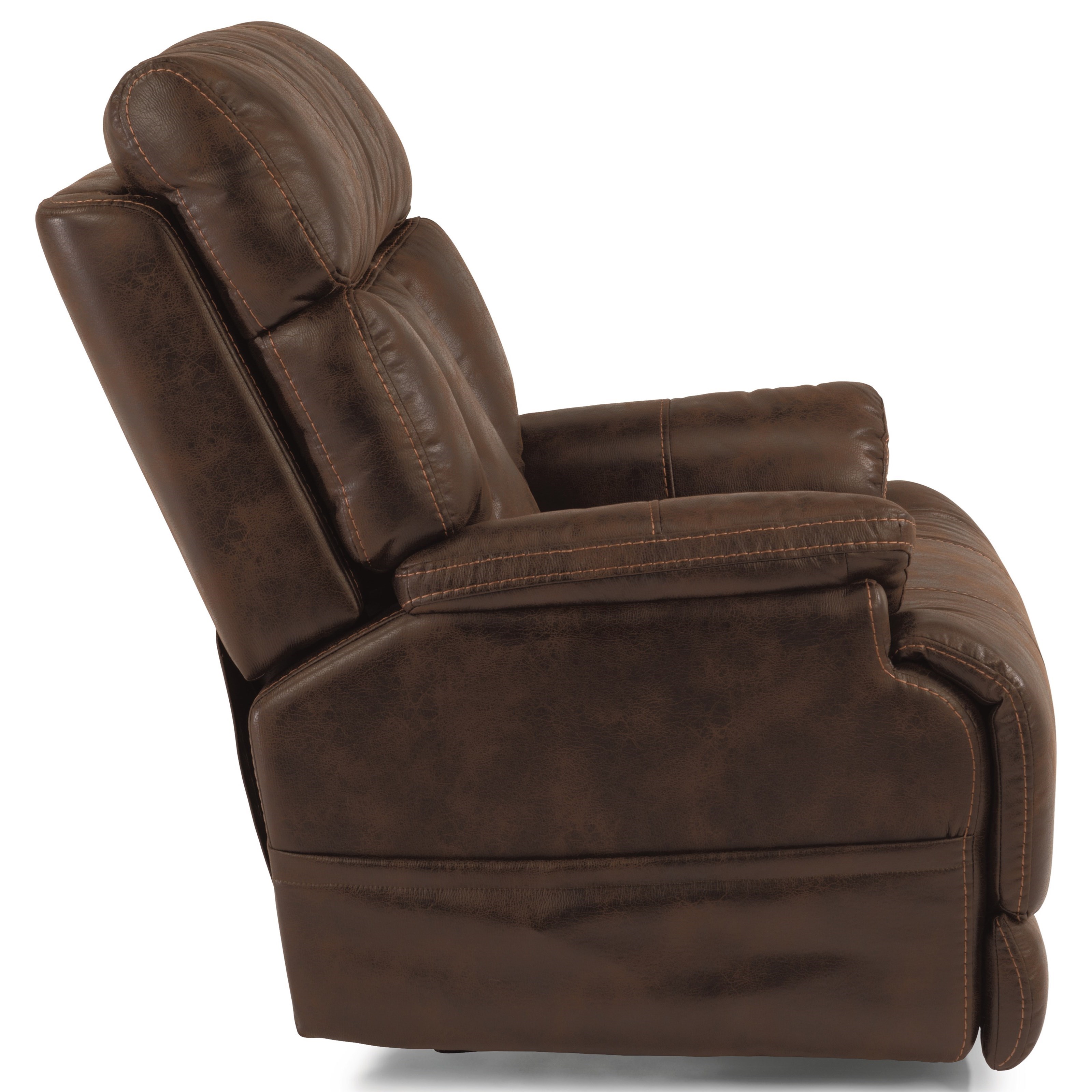 Flexsteel LatitudesClive Power Recliner with Power Headrest and