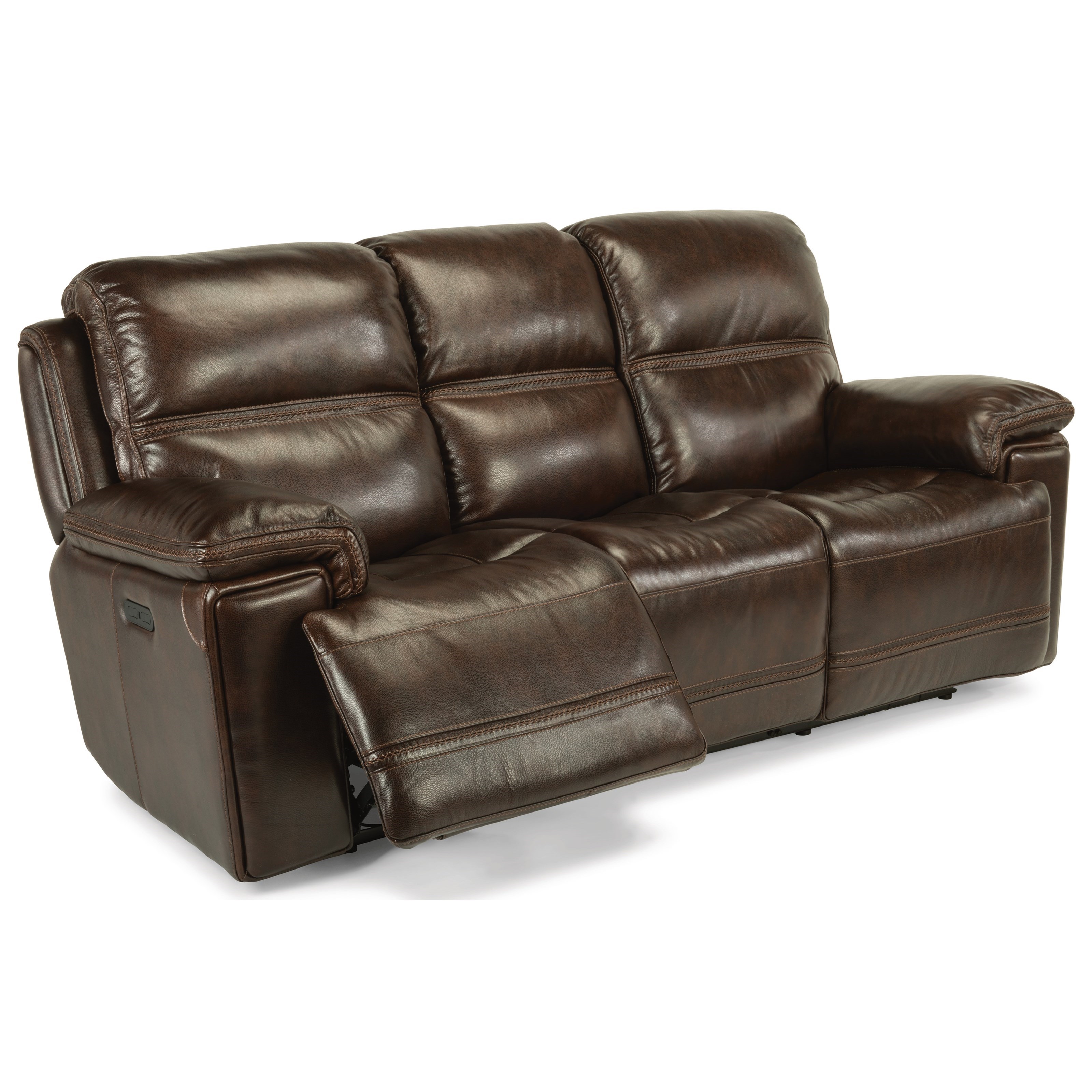 Flexsteel LatitudesFenwick Power Reclining Sofa with Power Tilt