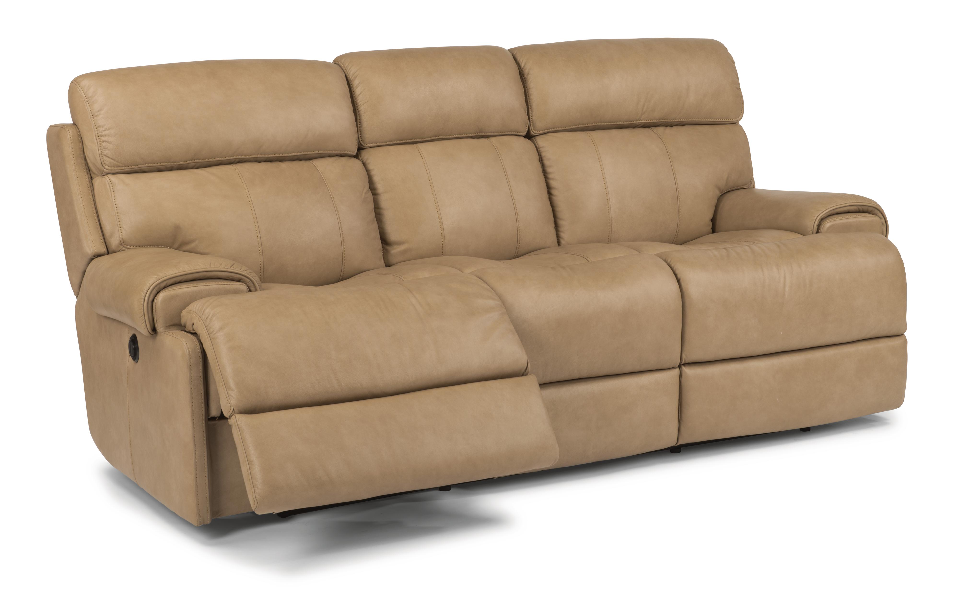 Flexsteel LatitudesMargot 144162P Contemporary Power Reclining Sofa
