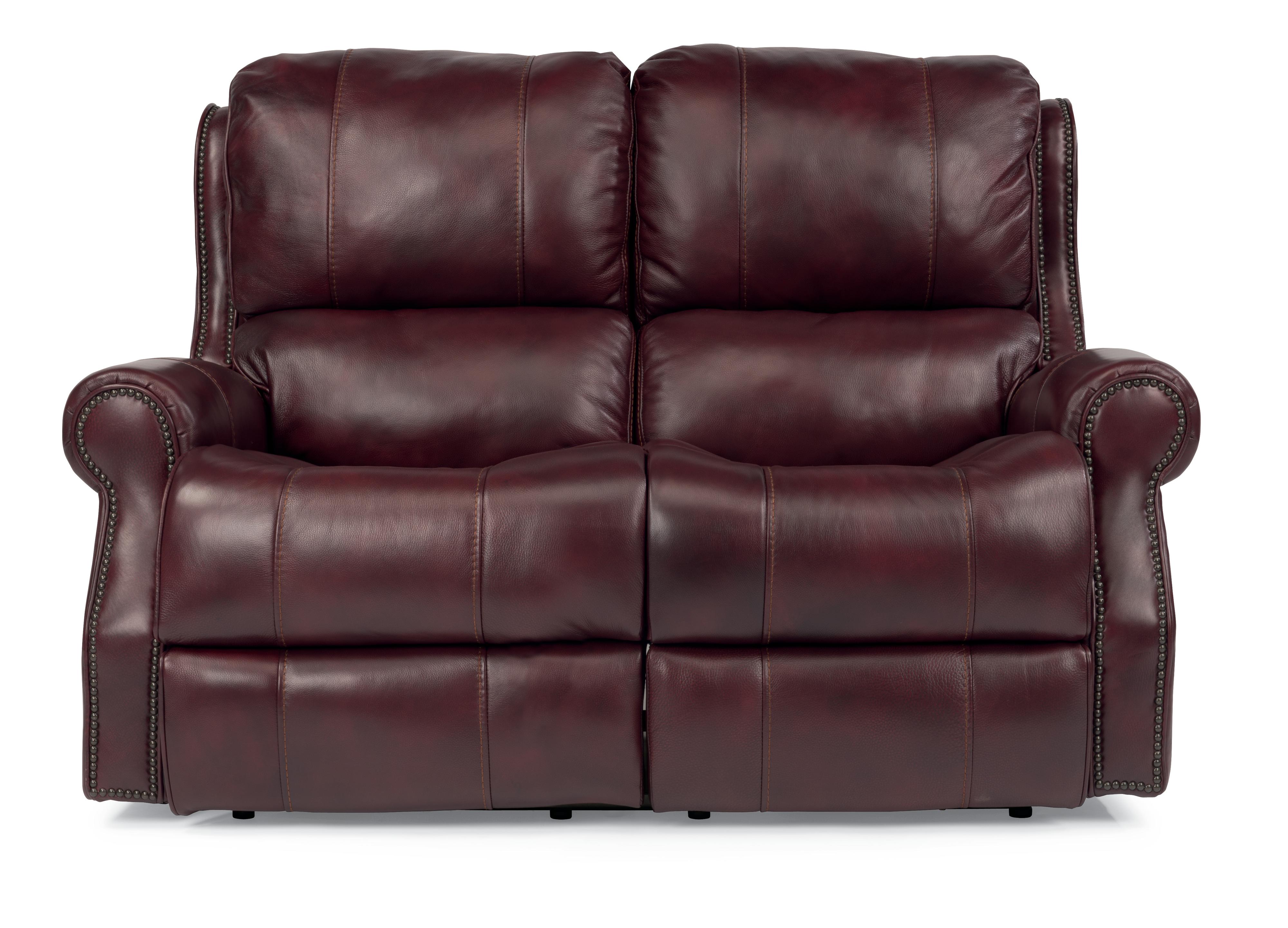 Flexsteel LatitudesMiles Traditional Power Reclining Loveseat with