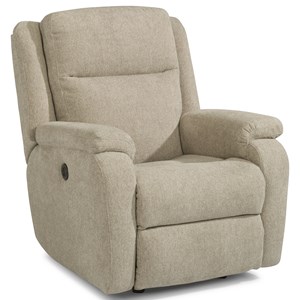 recliner power magnus flexsteel rocking usb port casual