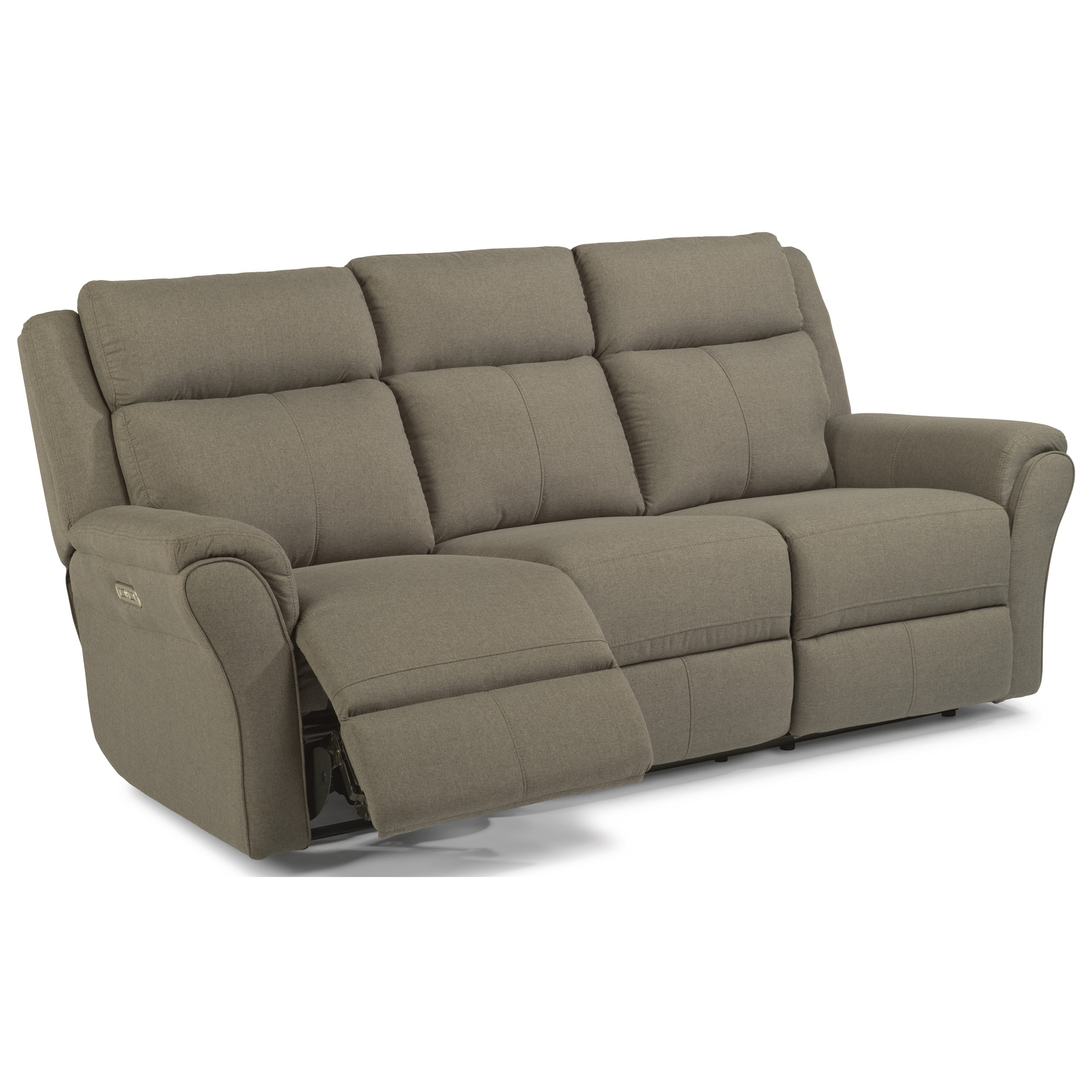 Flexsteel LatitudesPike Casual Power Reclining Sofa with Power