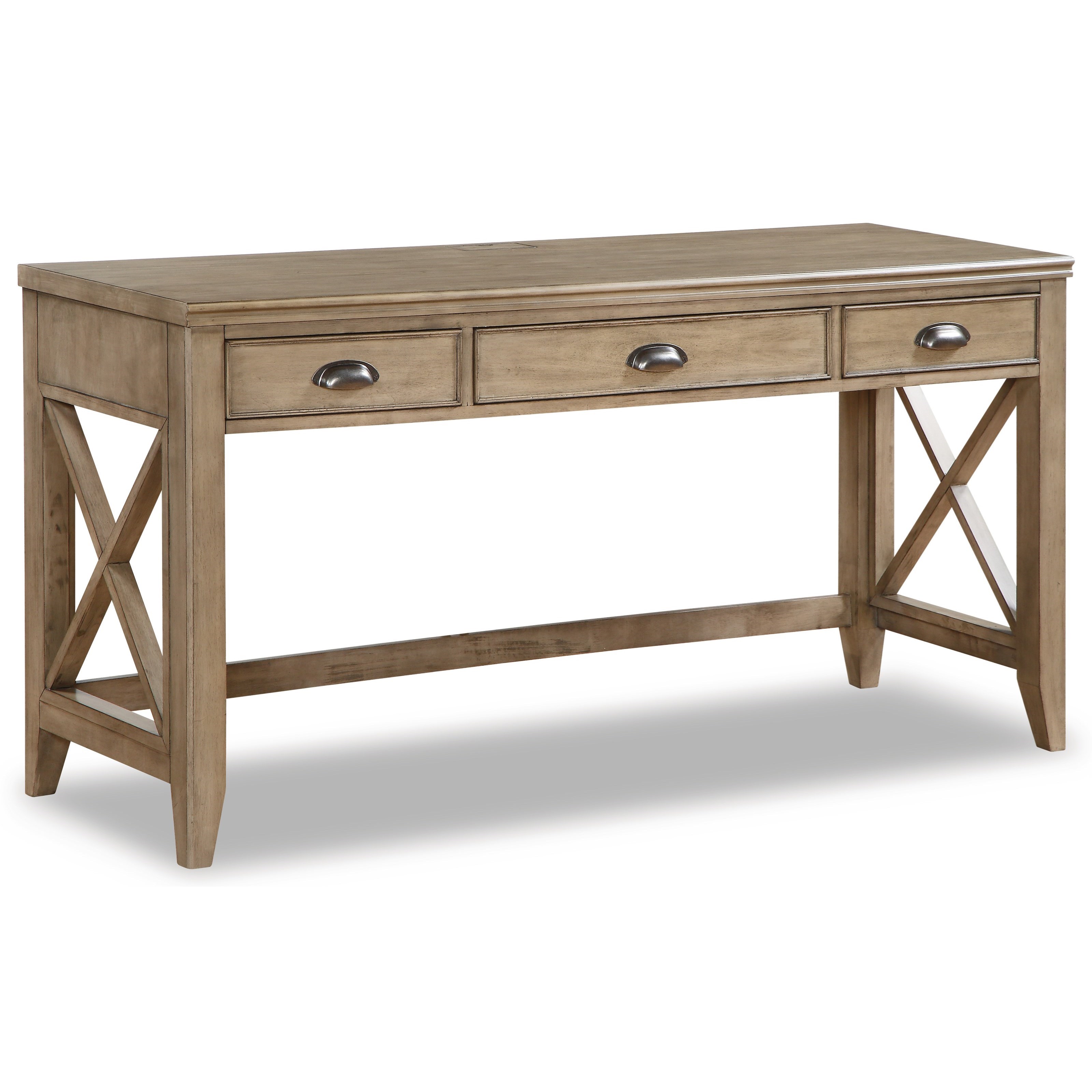 Flexsteel Wynwood Collection Camden Contemporary 60Inch Writing Desk