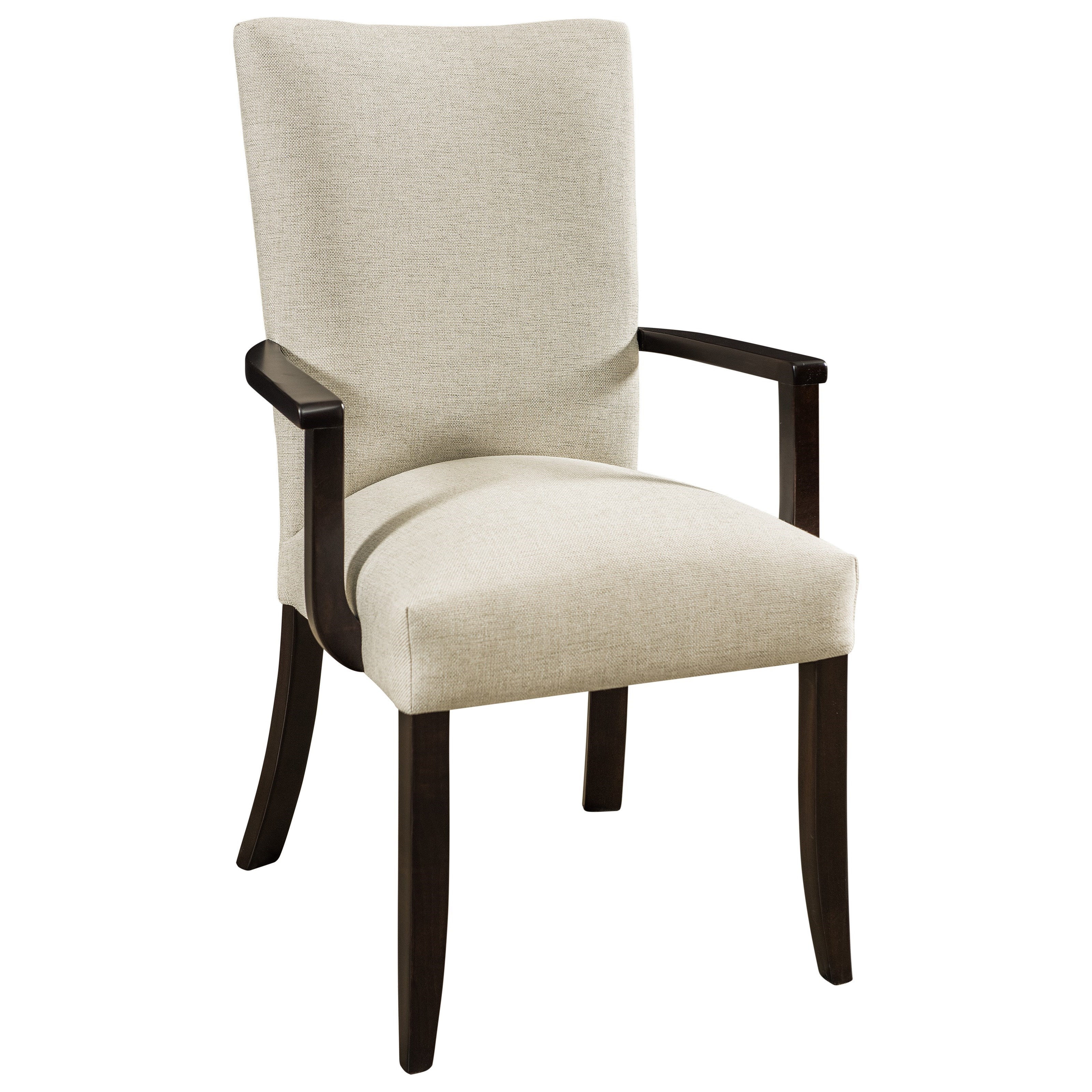 F&N Woodworking Trenton TrentonAC Customizable Solid Wood Dining Arm