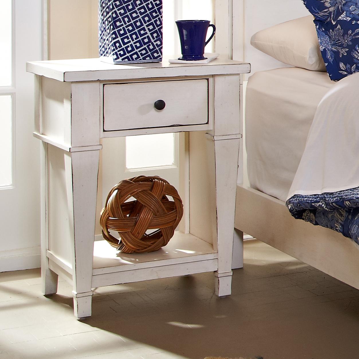 Folio 21 Stoney Creek One Drawer Night Stand with Open Shelf Johnny