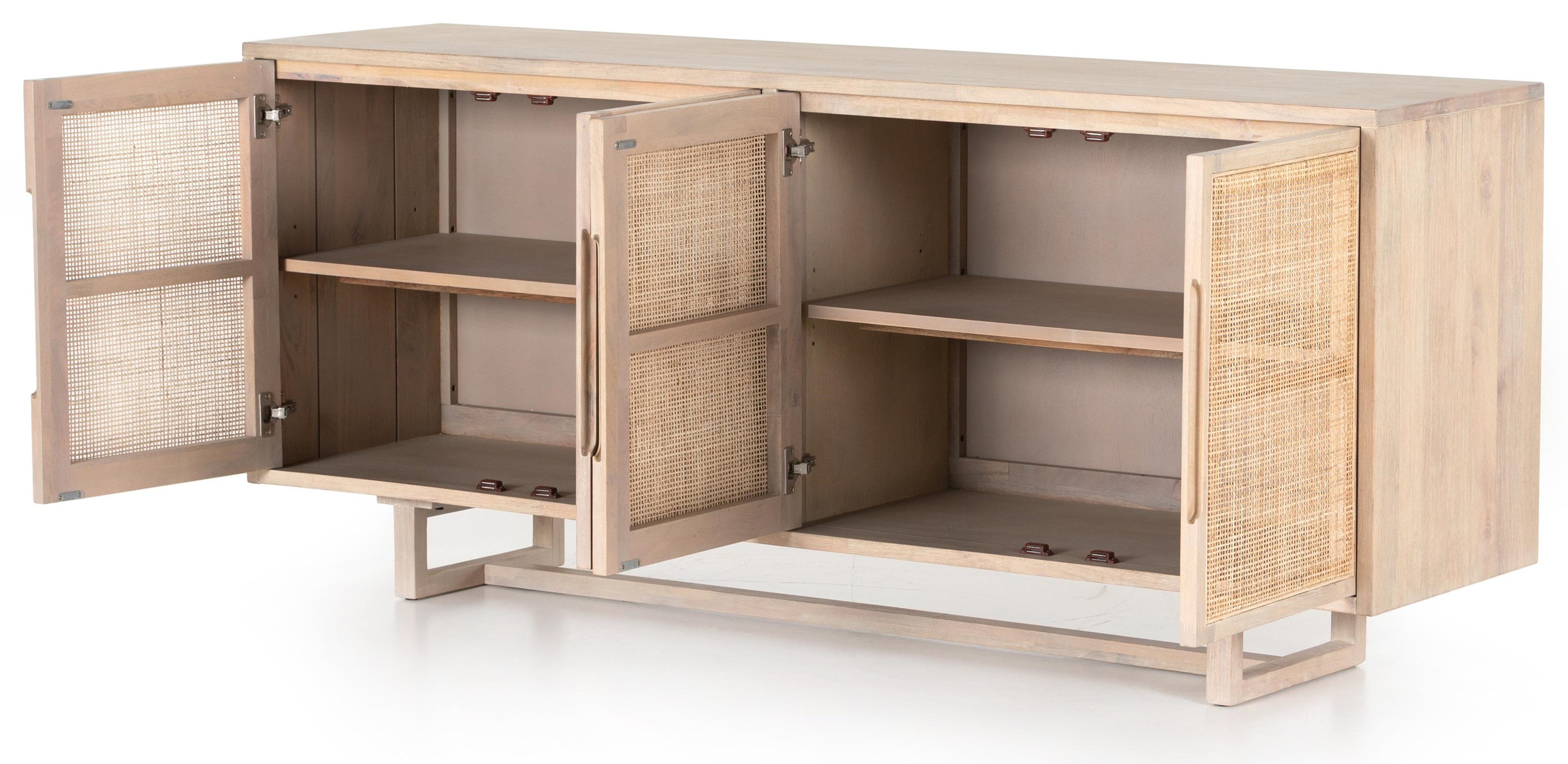 Four Hands Clarita Clarita Sideboard White Wash Mango Reeds Furniture