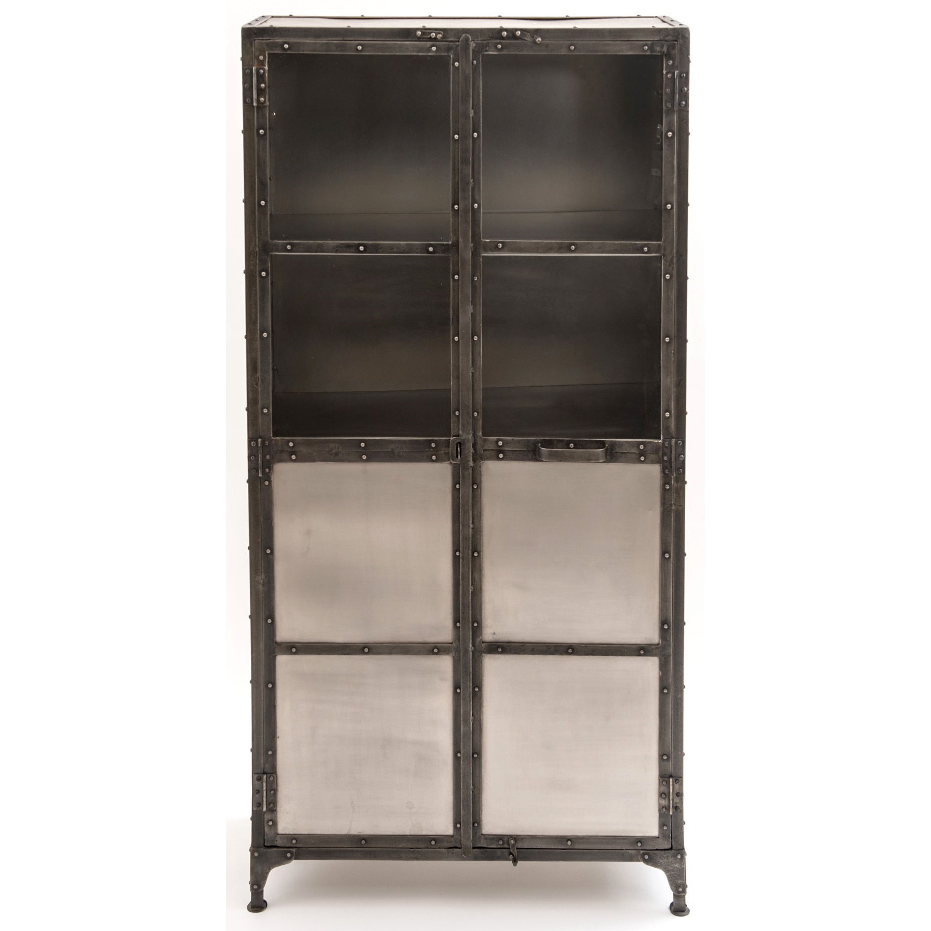 Mixed Metal Cabinet