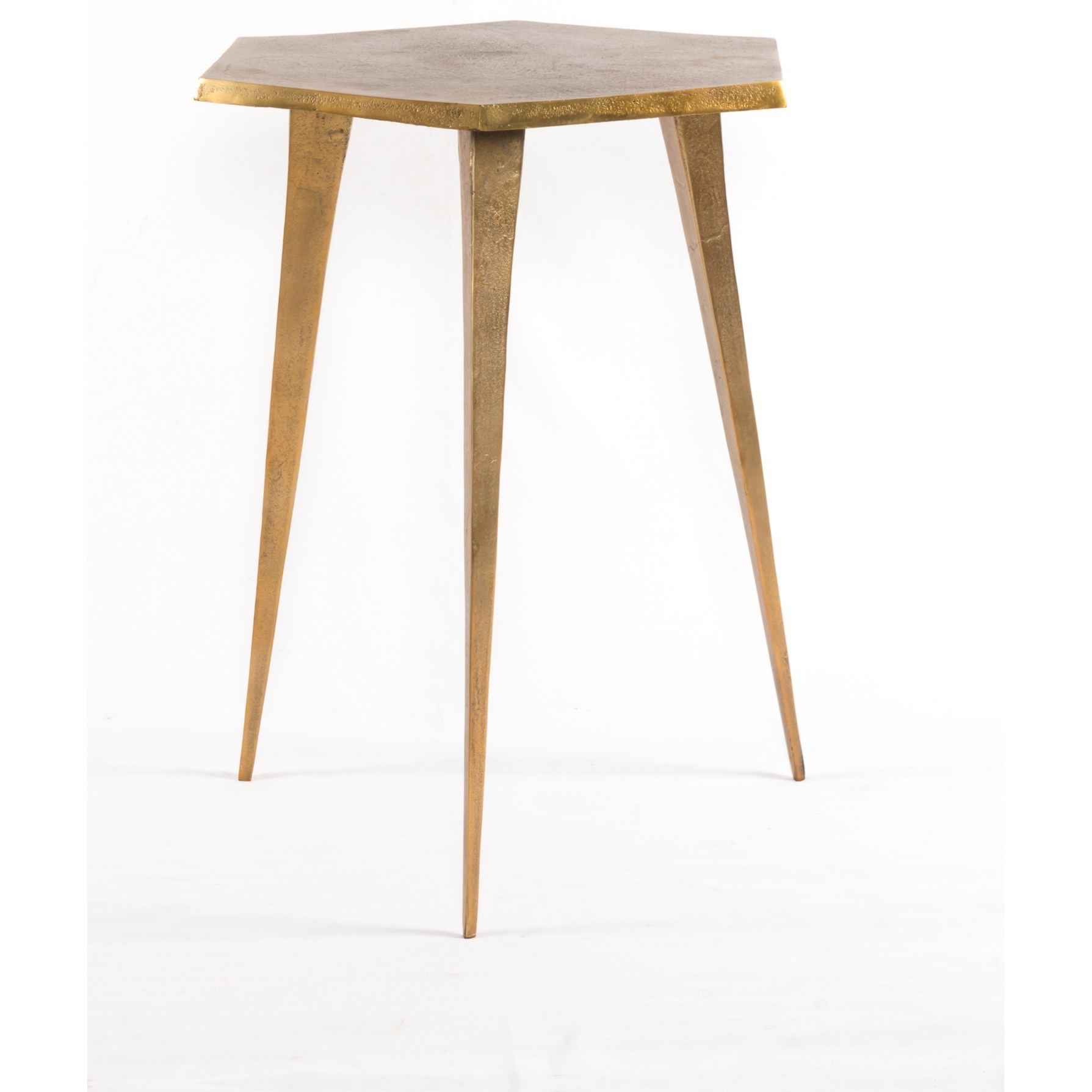 Four Hands Marlow Angular Hex End Table - Belfort Furniture - End Tables