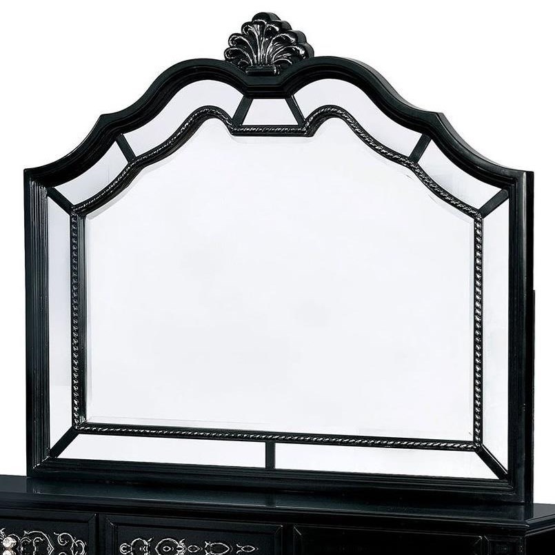 Furniture of America Azha Glam Arch Mirror Value City Furniture