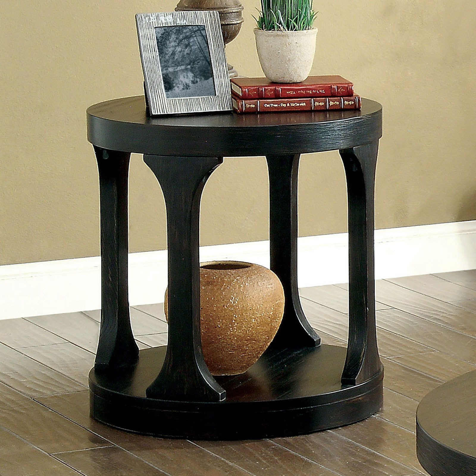Furniture of America Carrie Transitional End Table Value City