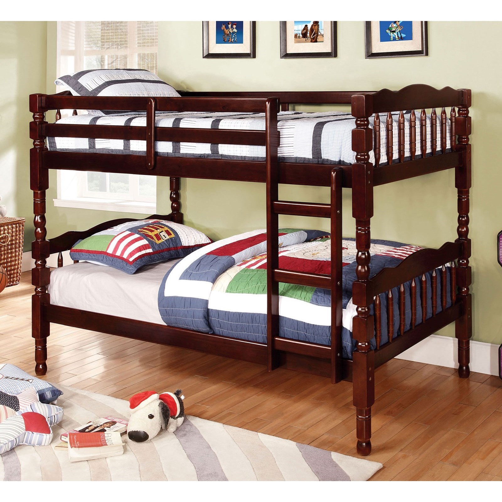 Furniture of America FOA Catalina CMBK606EXBED Traditional Twin