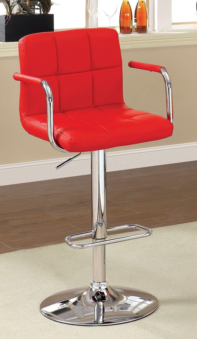 Furniture of America FOA Corfu CMBR6917RD Bar Stool Del Sol