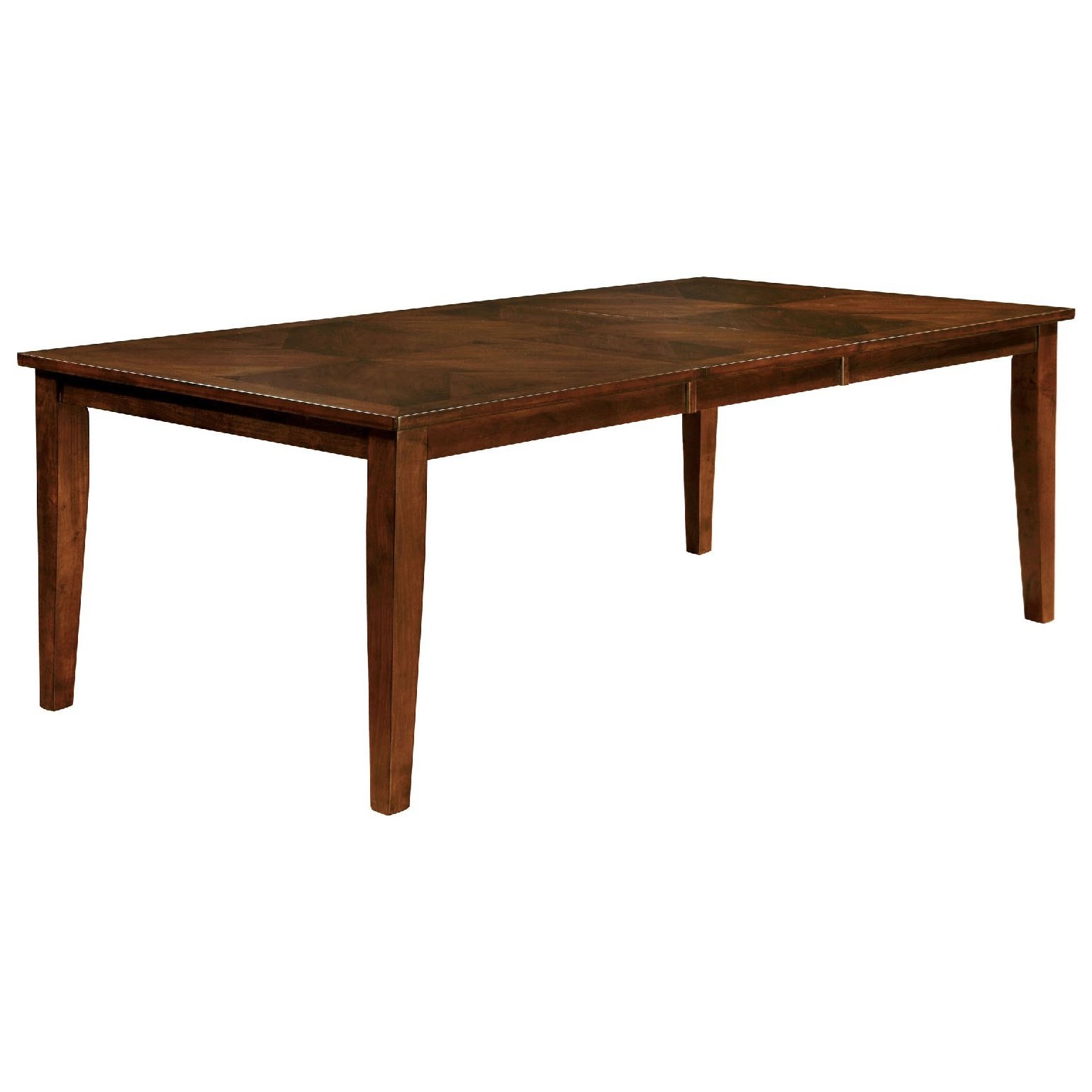 Furniture of America Hillsview Transitional Dining Table with 18" Leaf