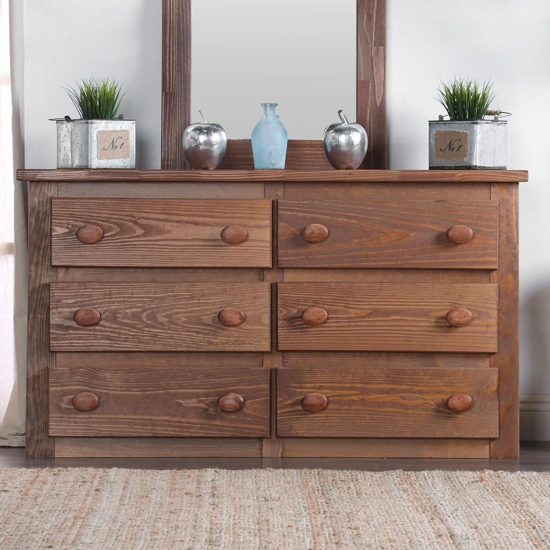 Lea Solid Pine Dresser Household Furniture Dressers