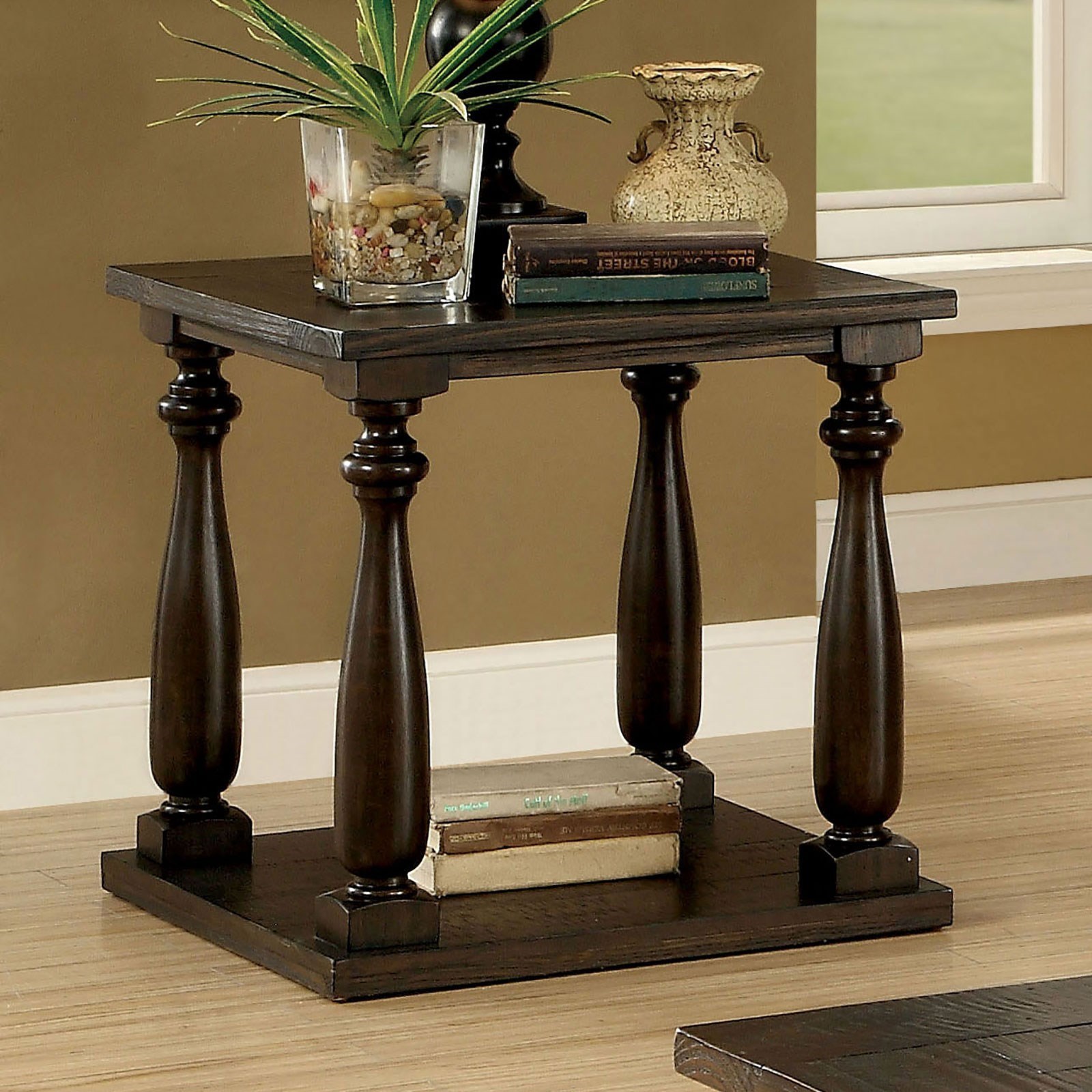 Furniture of America Luann Transitional End Table Value City