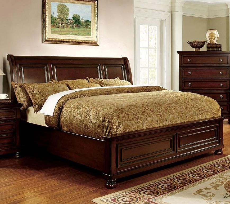 Furniture of America Northville CM7682QBED Queen Bed Corner