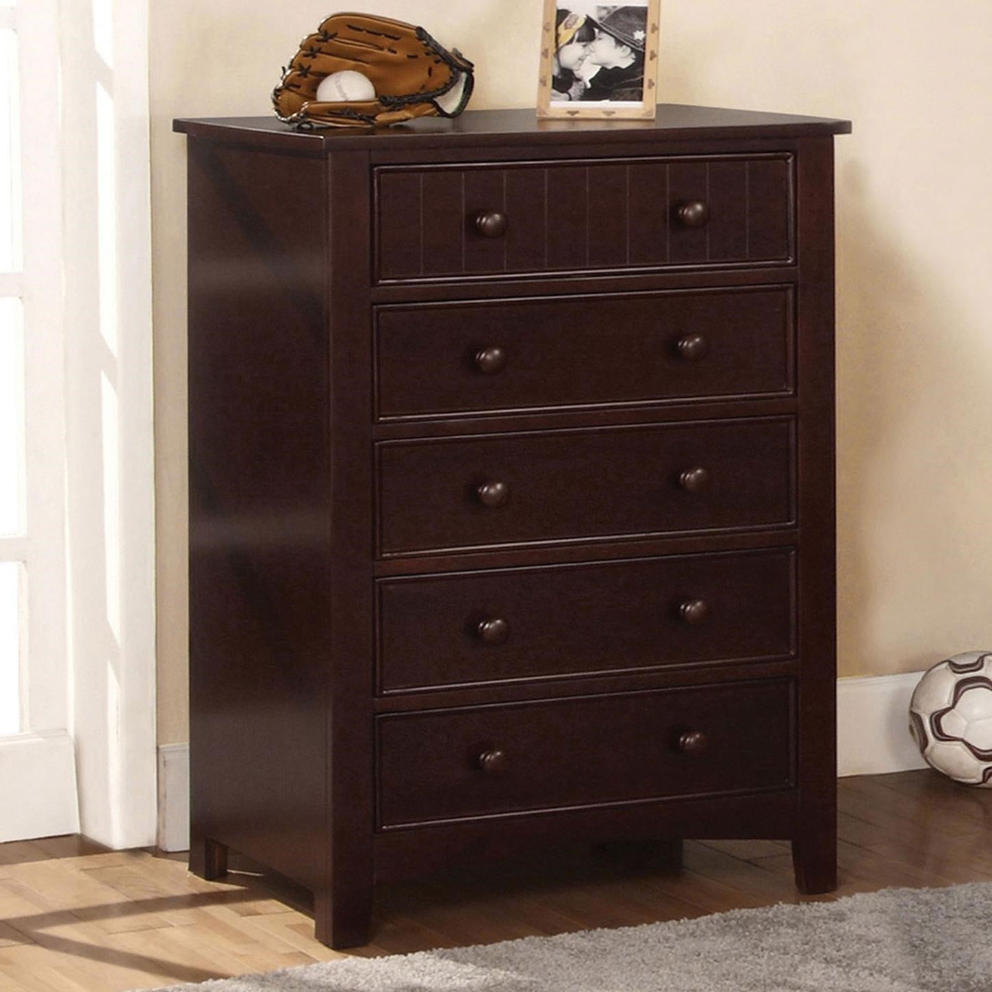 Furniture of America Omnus CM7905EXPC Transitional Wood Chest with