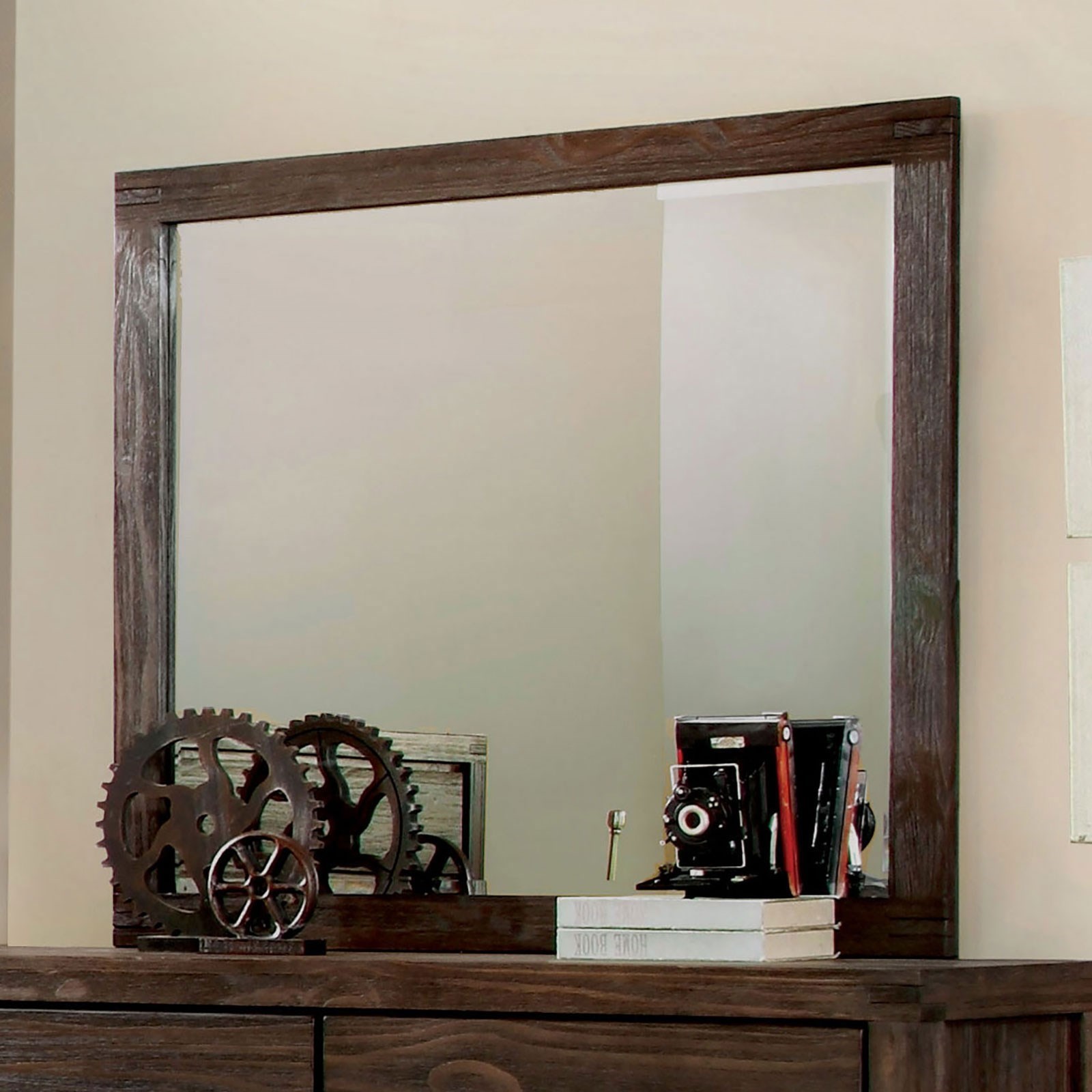 Furniture of America Rexburg Transitional Mirror Value City Furniture