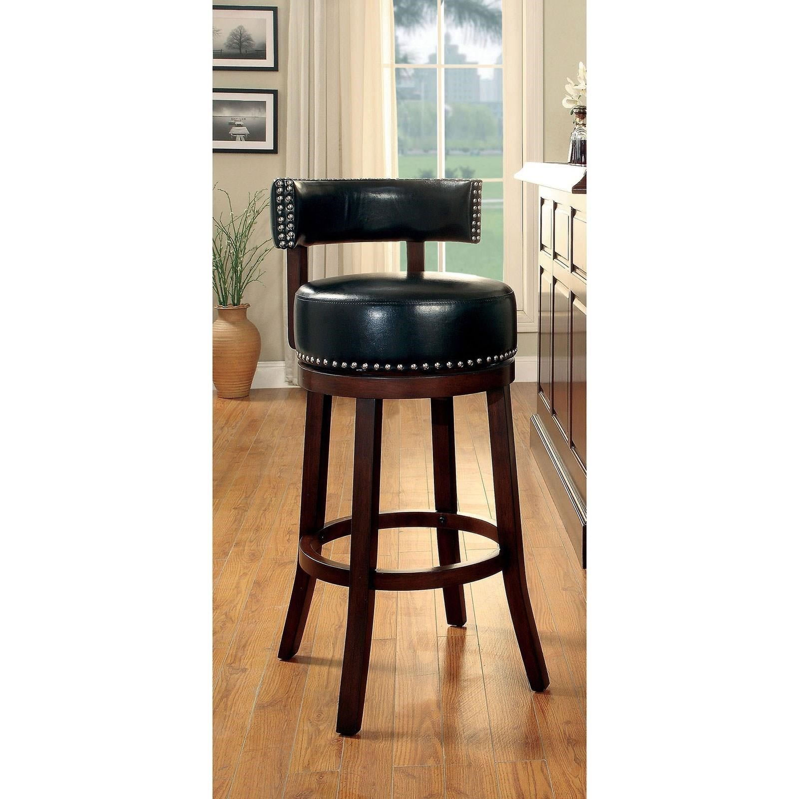 Furniture of America Shirley CMBR6251BK292PK 29" Bar Stool Corner