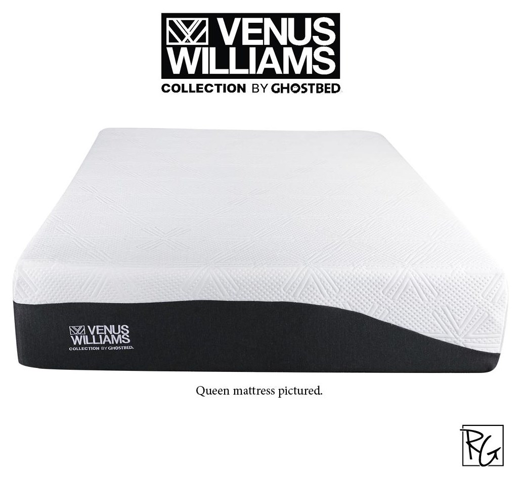 GhostBed Venus Williams Ace Memory Foam Twin XL Mattress Ruby