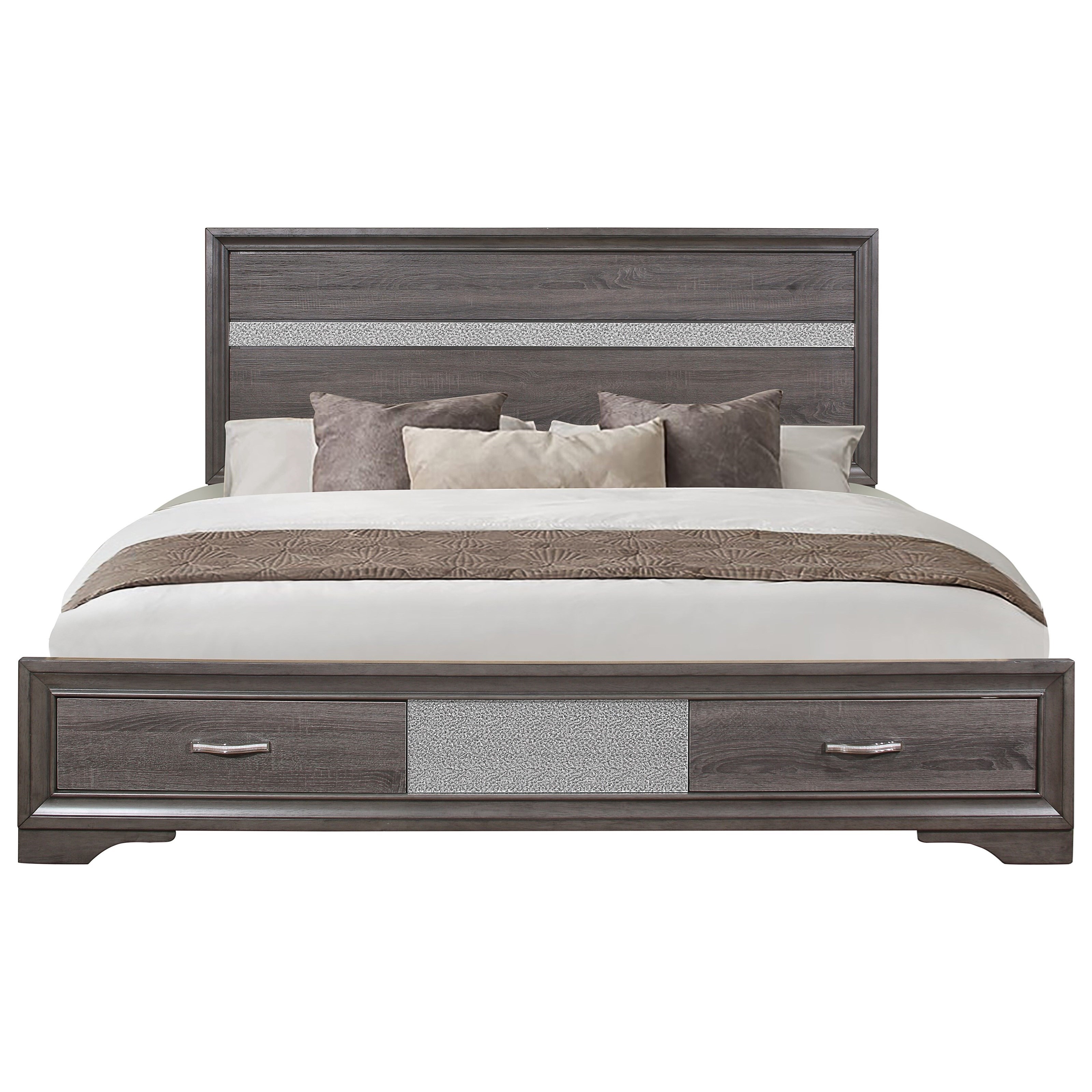 King Bed With Storage Bench Footboards For Beds Kamco Direct Linen