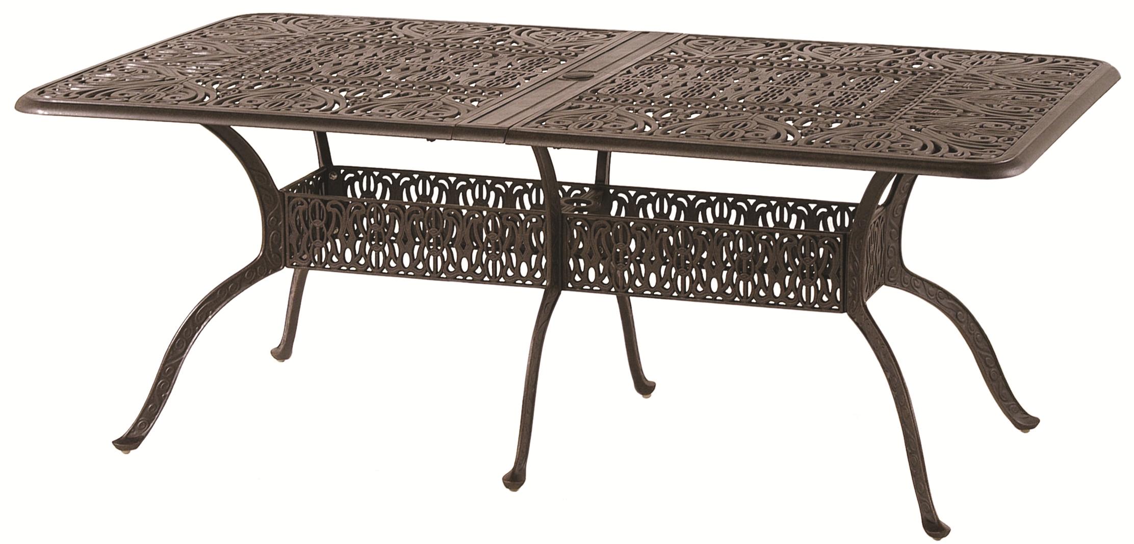 Hanamint Tuscany Aluminum Dining Table with 24' Extension Find Your