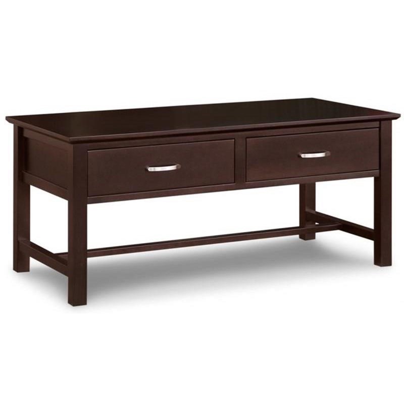 Handstone Brooklyn 2Drawer Coffee Table Stoney Creek Furniture
