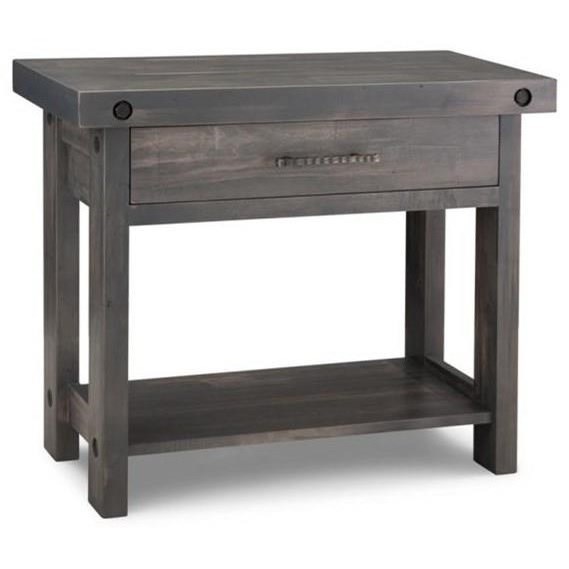 Handstone Rafters NRA125 Sofa Table with 1Drawer and Shelf Jordan's