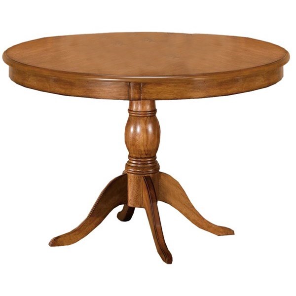 Hillsdale Bayberry 4766DTB 44" Round Single Pedestal Dining Table