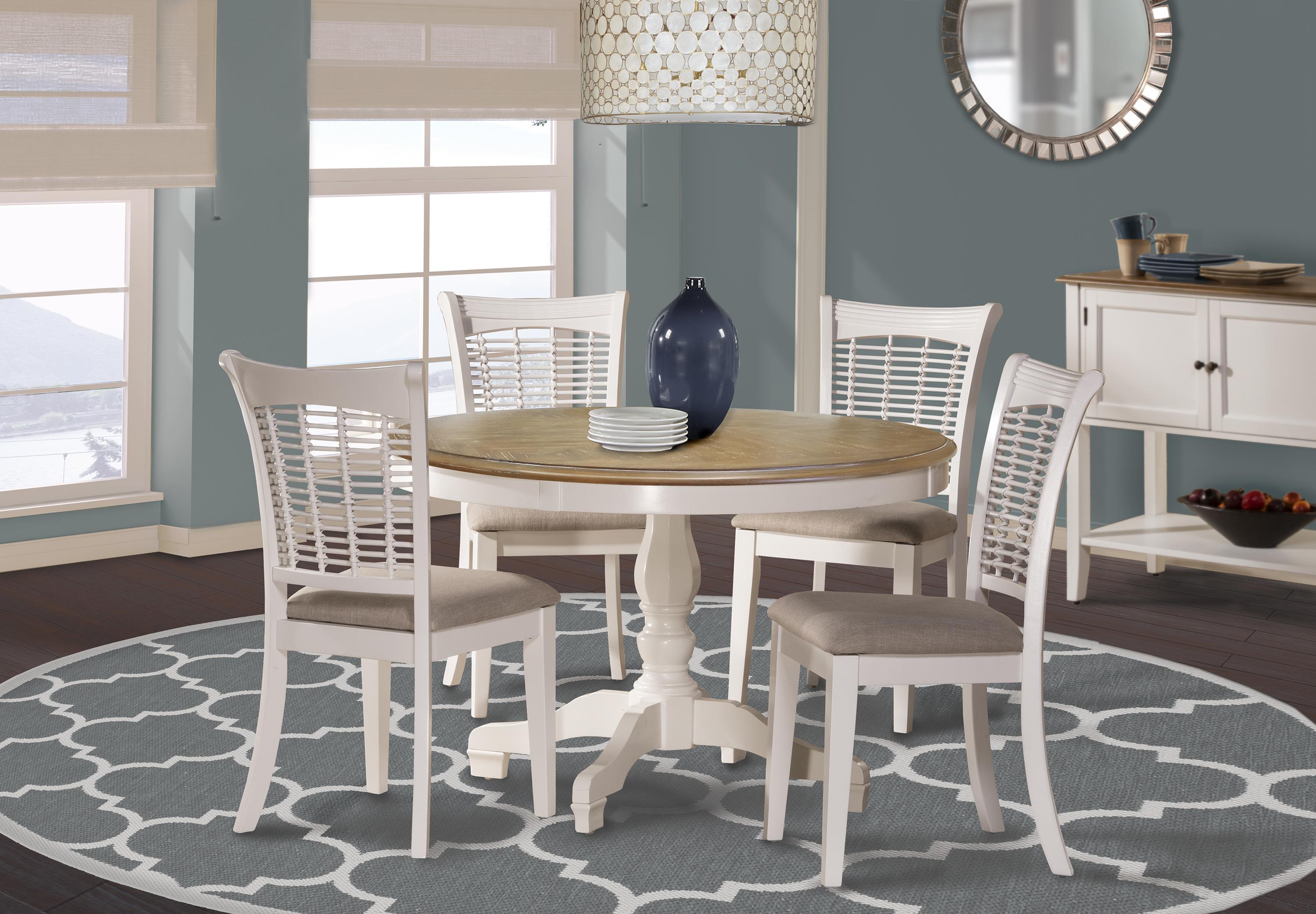 Hillsdale Bayberry White White Five Piece Dining Set | Wayside