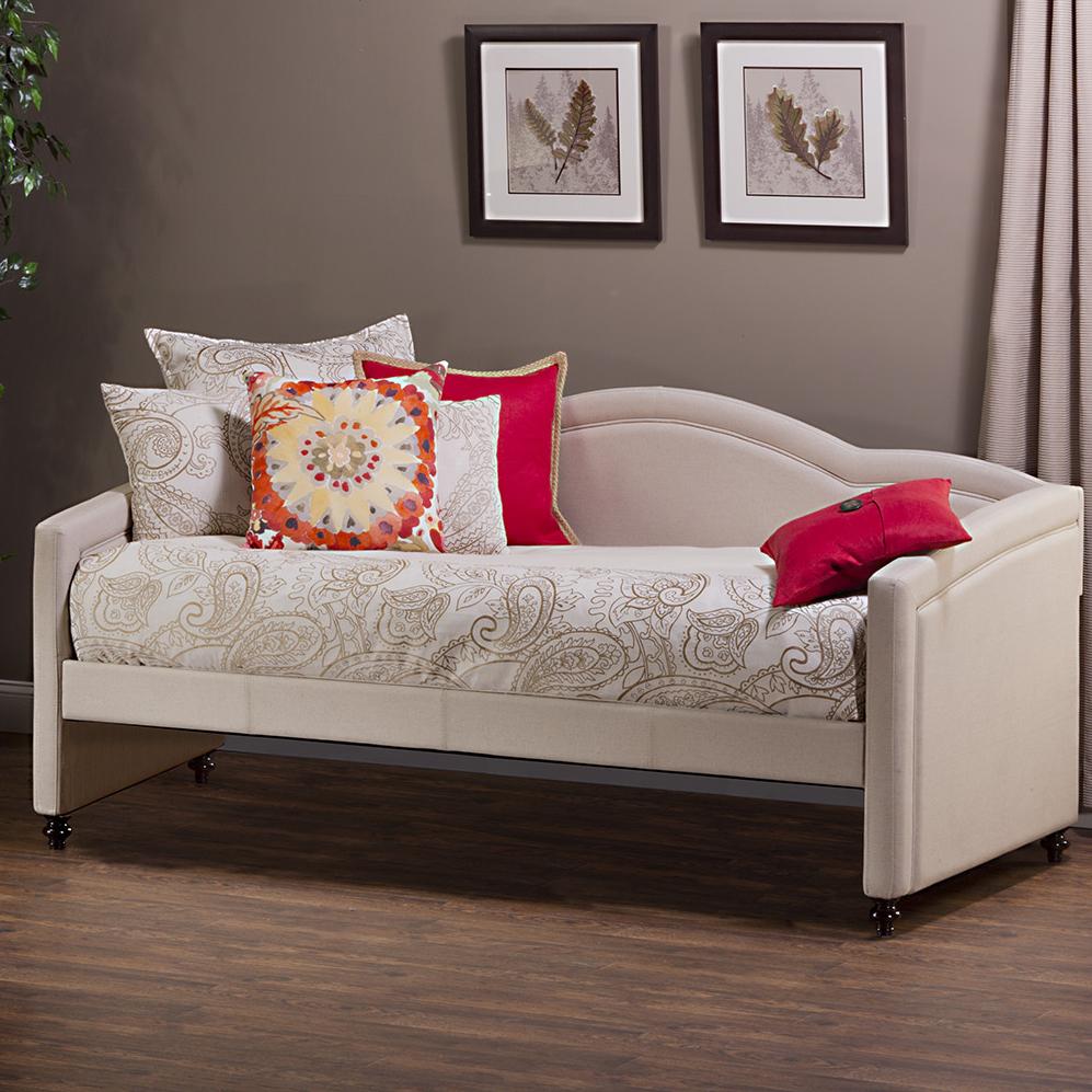Hillsdale Daybeds Jasmine Upholstered Daybed A1 Furniture & Mattress Daybeds