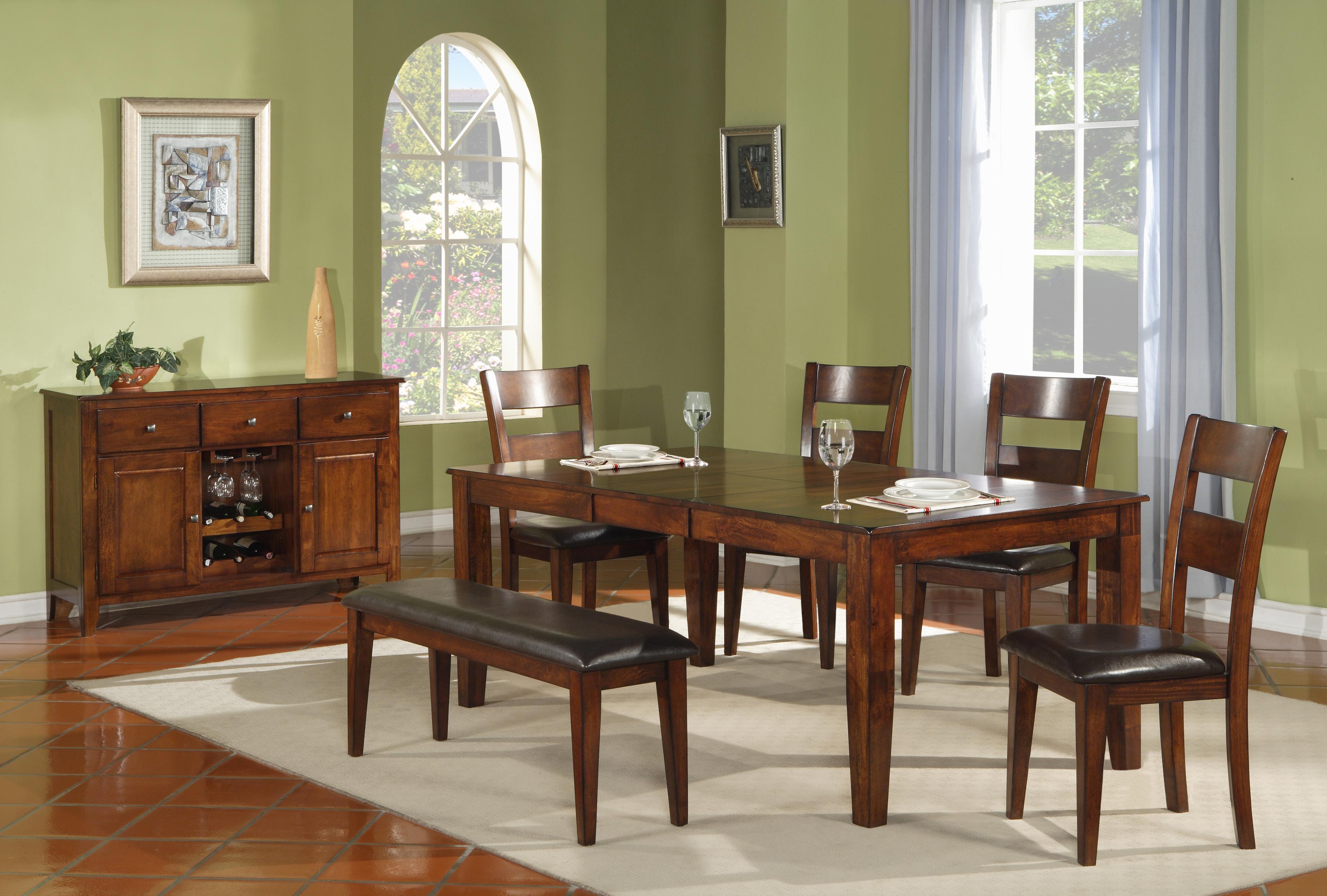Holland House 1279 Modern Solid Mango Wood Dining Table Miskelly