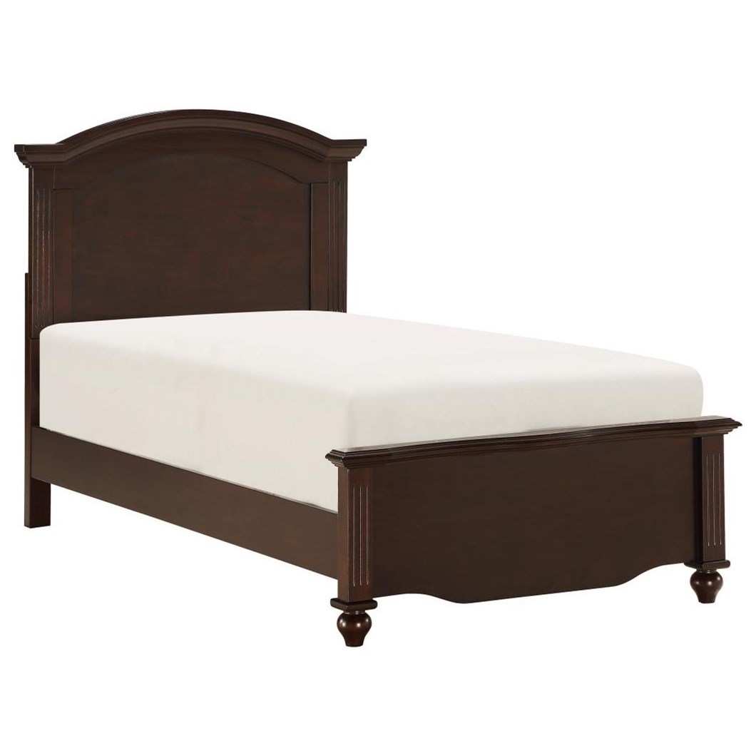 Homelegance 2058C Traditional Twin Bed Value City Furniture Panel Beds